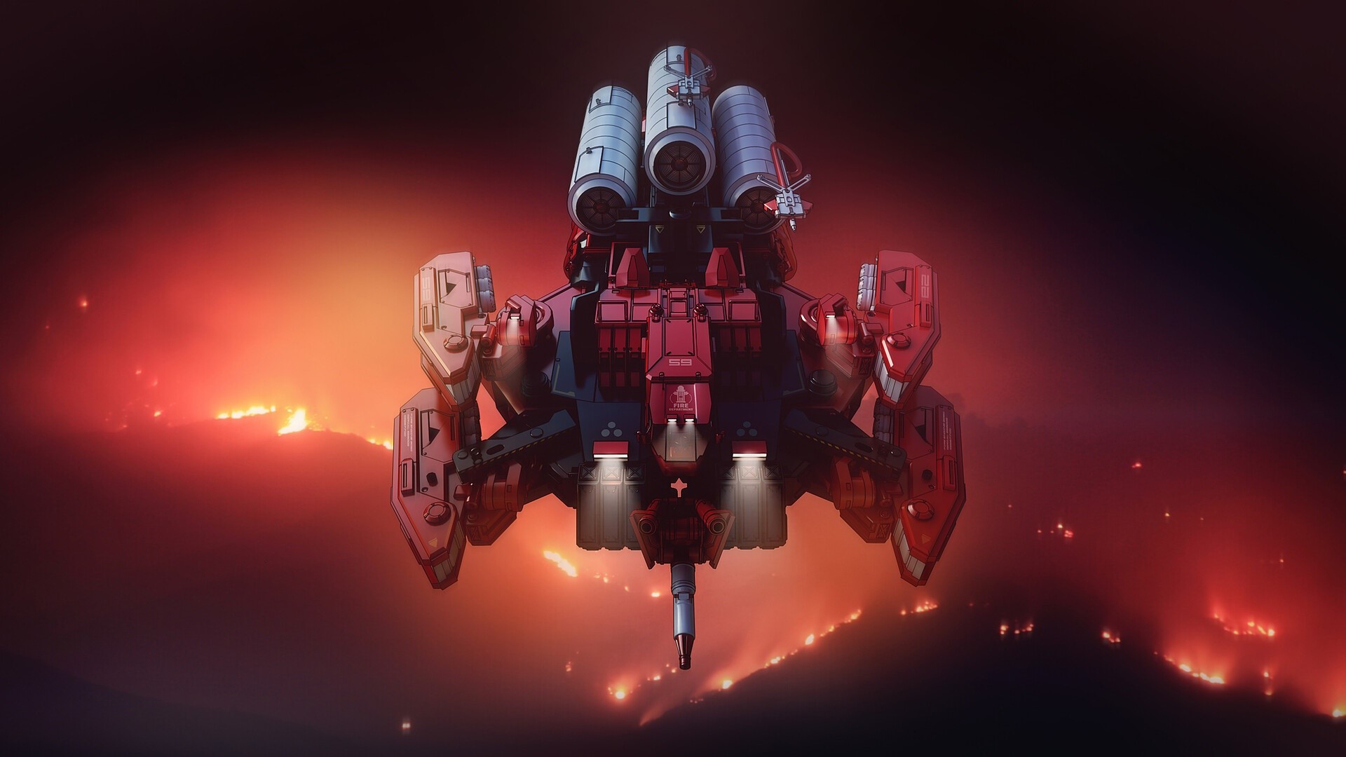 ship, vehicle, render, science fiction, futuristic, digital art, HD Wallpaper