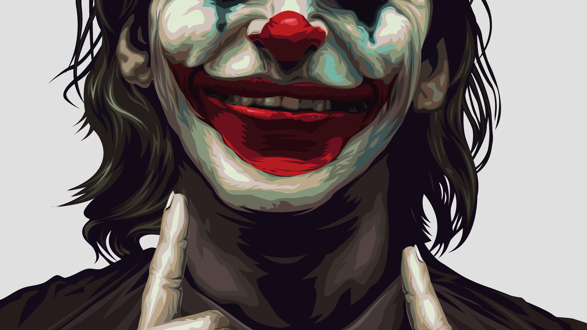 Joker, movies, Joaquin Phoenix, 2019 (Year), artwork, smiling, HD Wallpaper