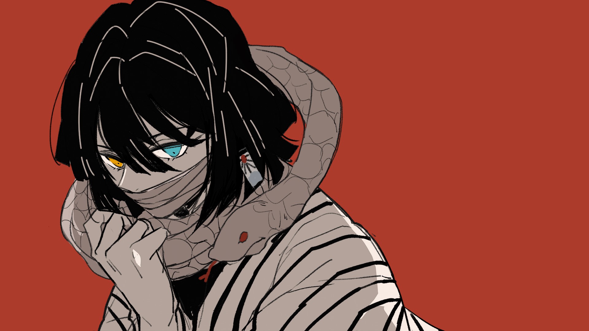 anime, digital art, artwork, 2D, Kimetsu no Yaiba, HD Wallpaper