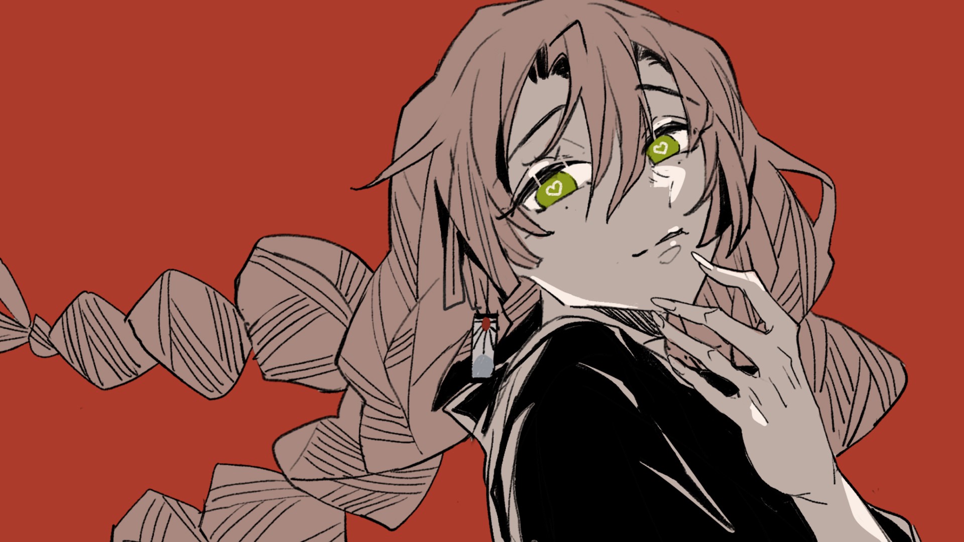 anime, anime girls, digital art, artwork, 2D, Kimetsu no Yaiba, HD Wallpaper