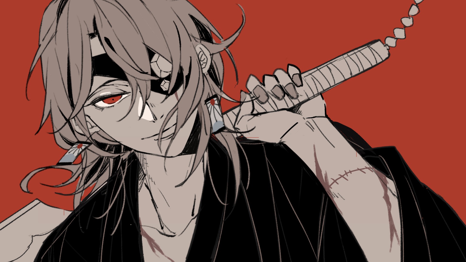 anime, digital art, artwork, 2D, Kimetsu no Yaiba, HD Wallpaper