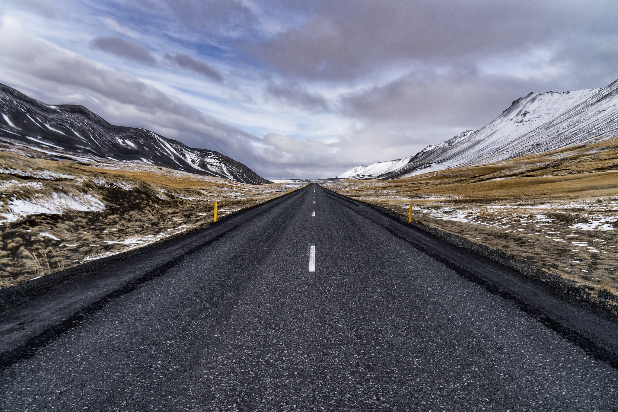 road, asphalt, landscape, HD Wallpaper