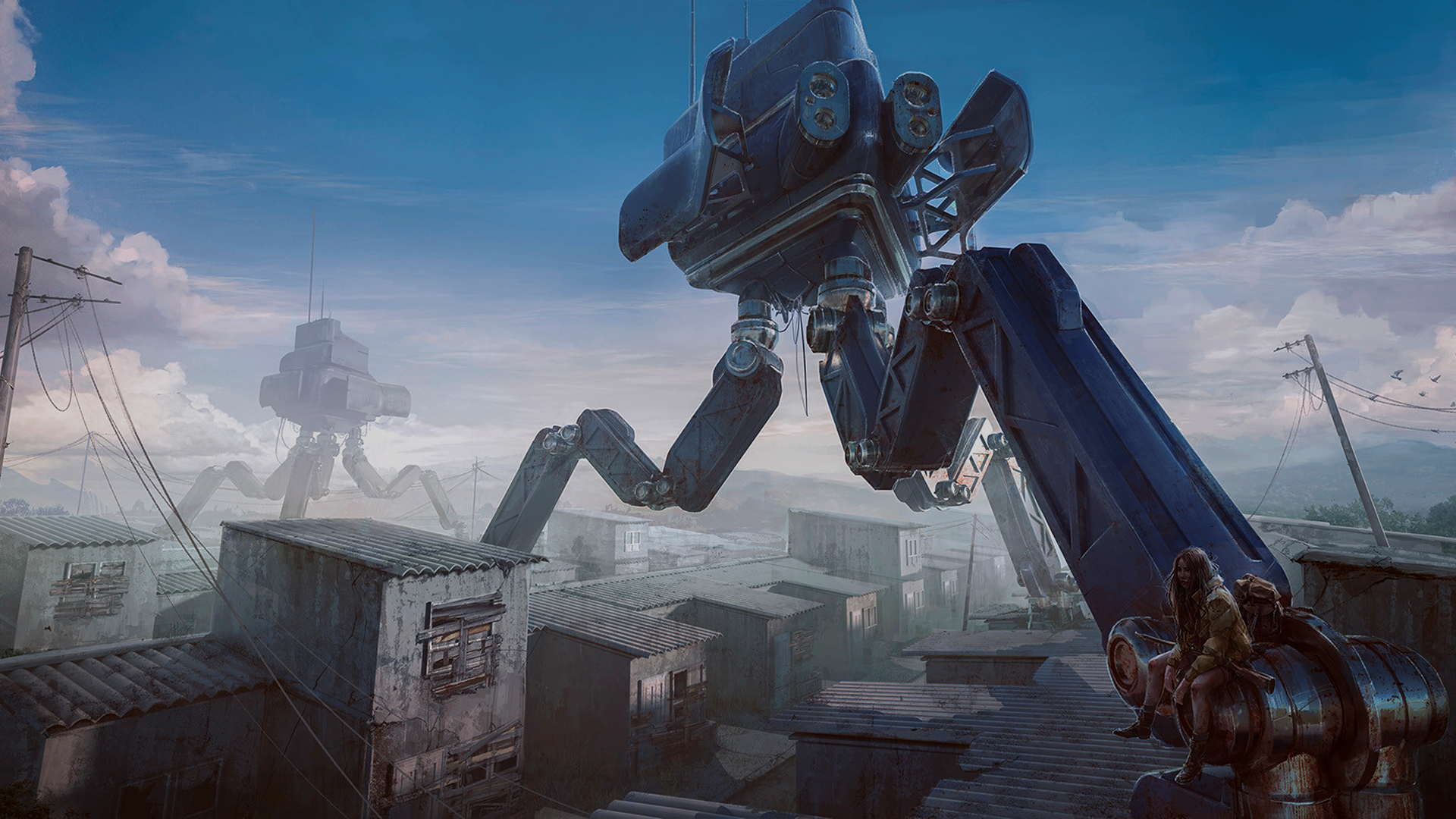 concept art, apocalyptic, science fiction, artwork, HD Wallpaper