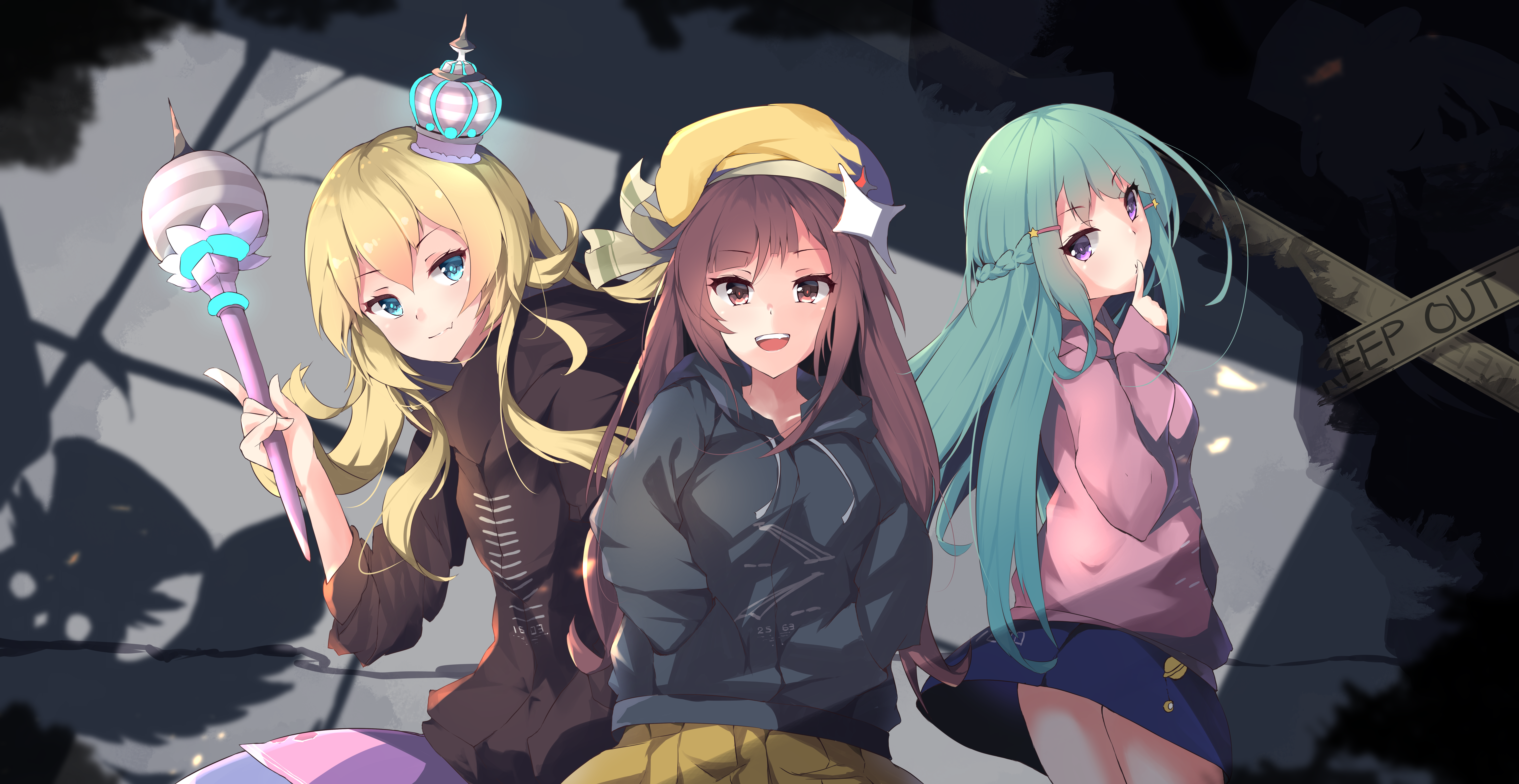 anime, anime girls, fan art, HD Wallpaper