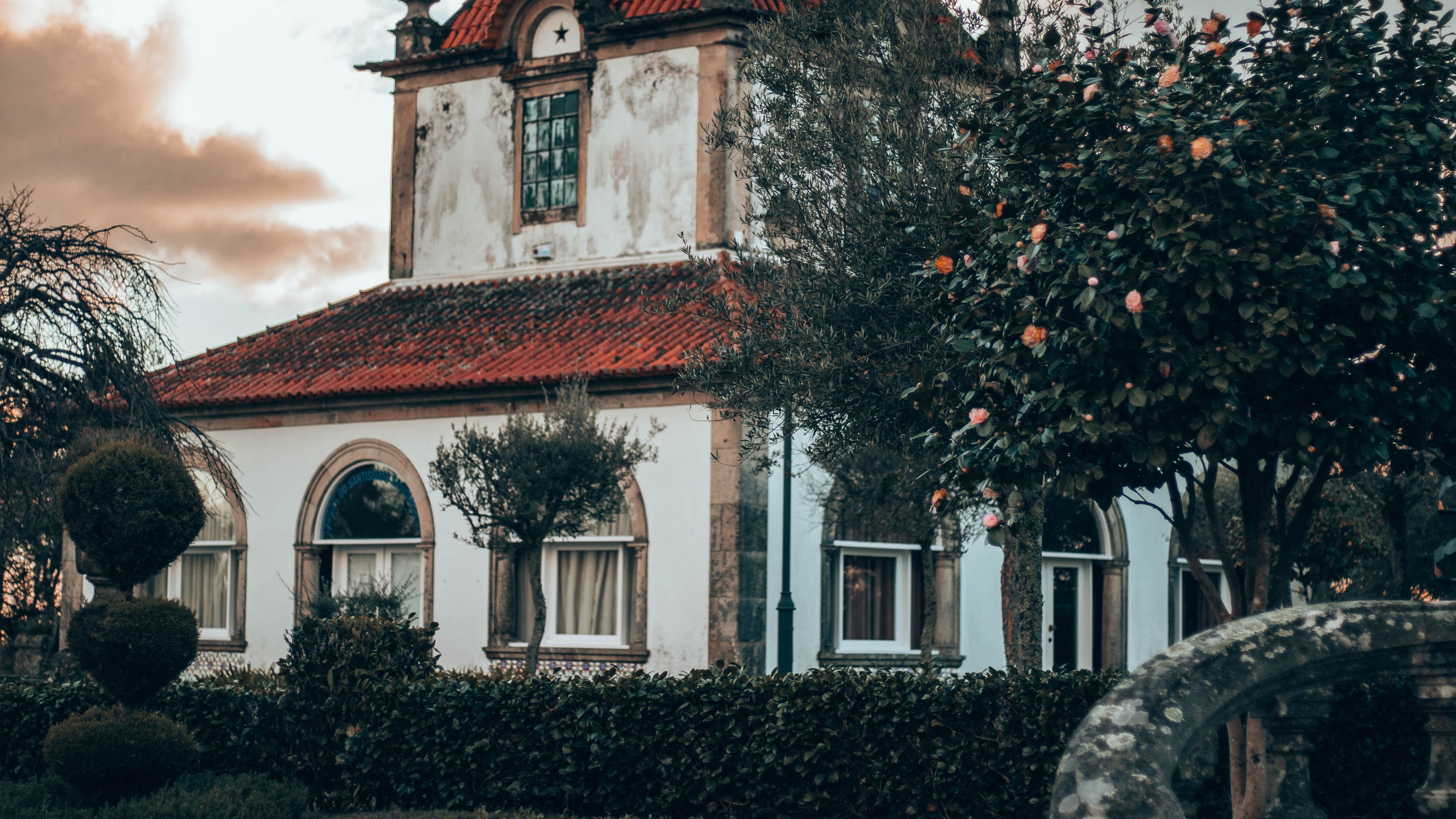 house, architecture, old, garden, 4k, HD Wallpaper