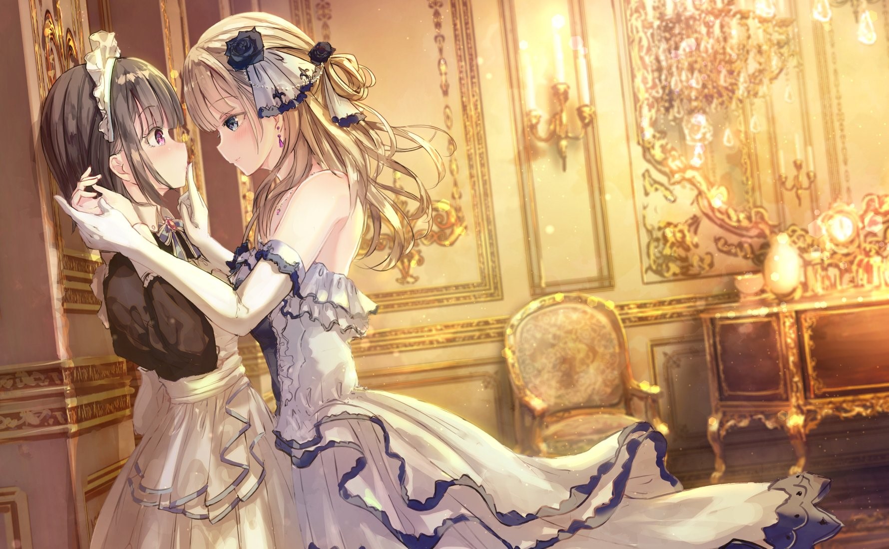 anime, anime girls, digital art, artwork, 2D, portrait, HD Wallpaper
