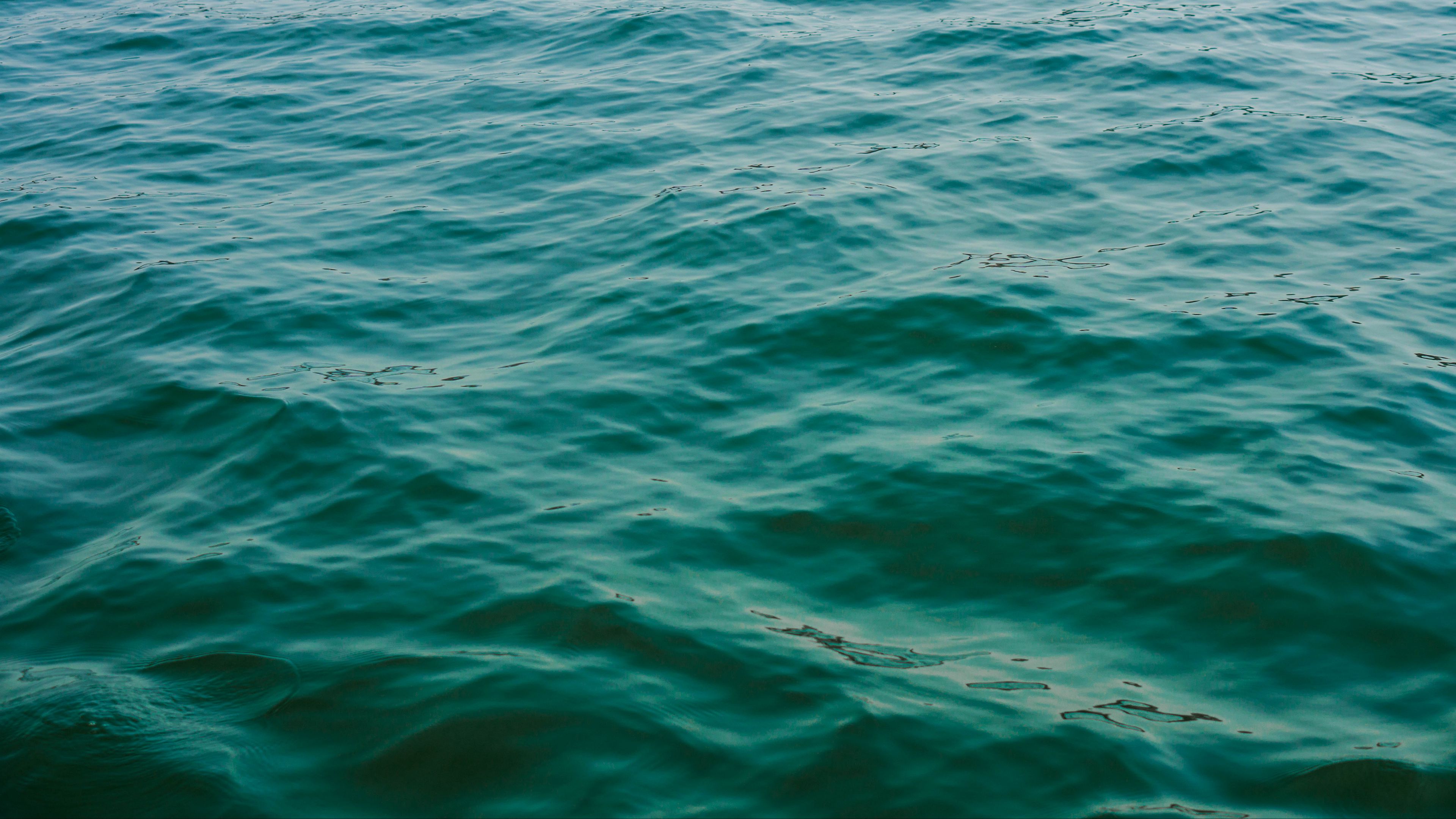 water, sea, ripples, waves, 4k, HD Wallpaper