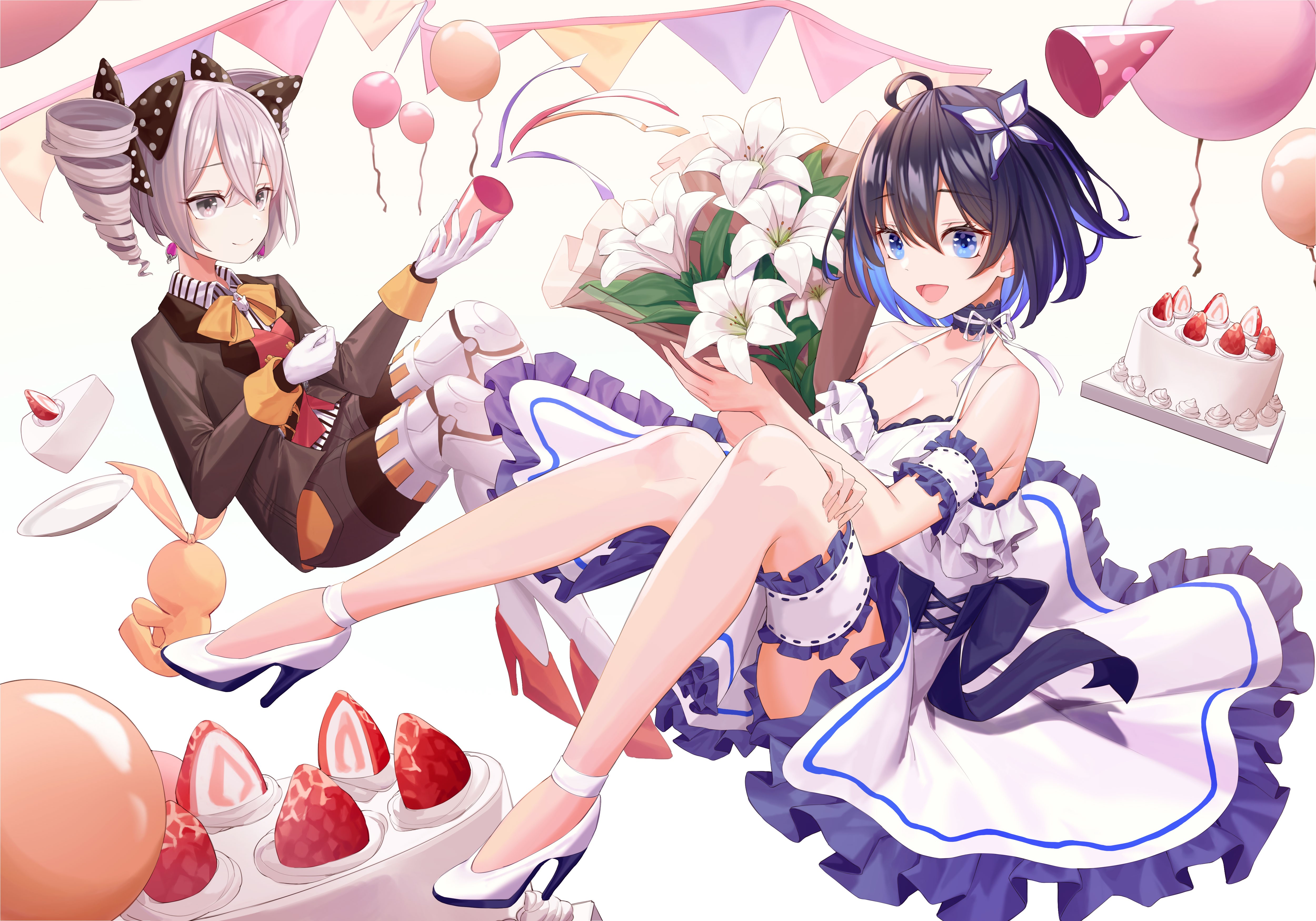 anime, anime girls, digital art, artwork, 2D, portrait, HD Wallpaper
