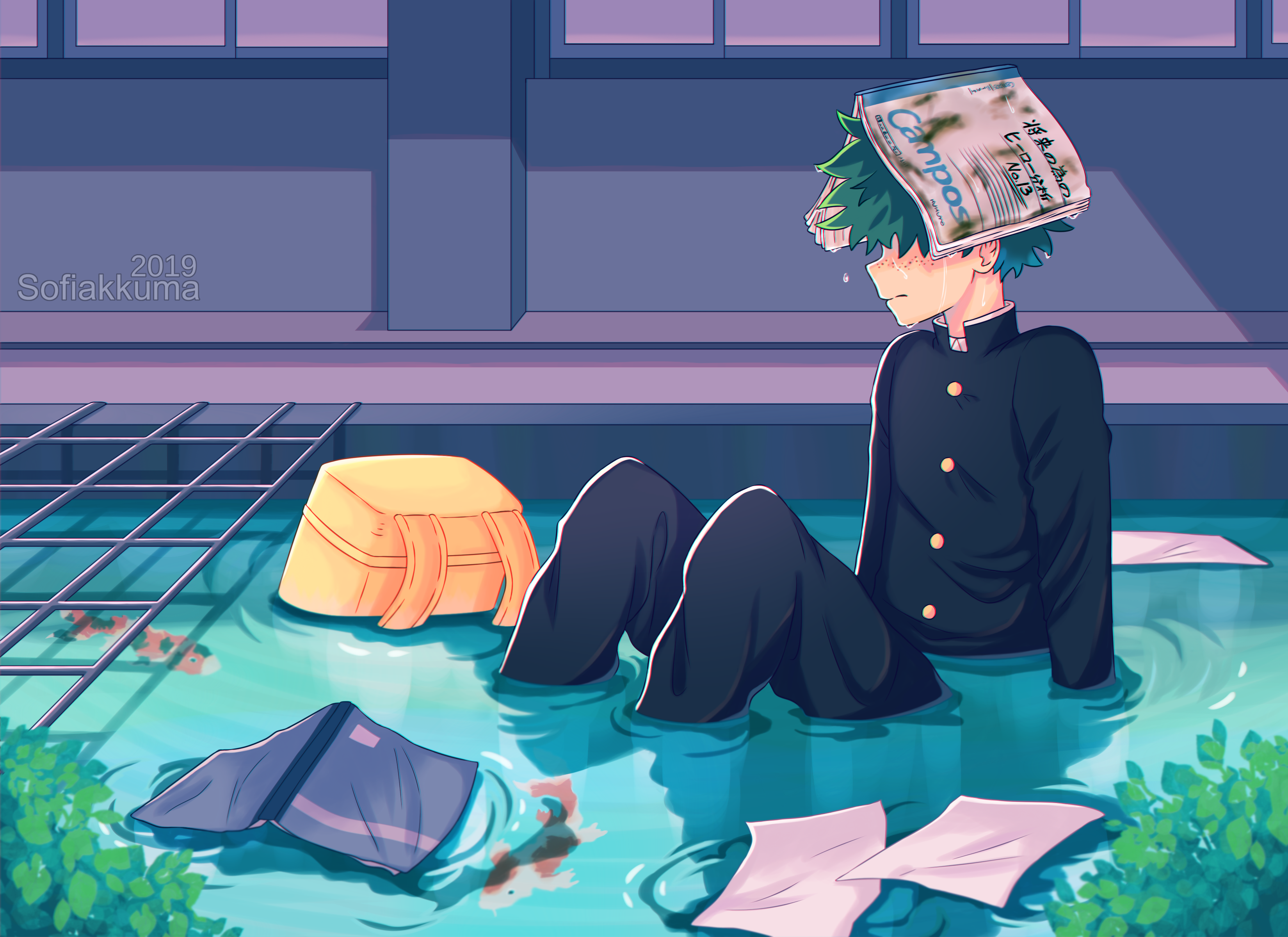 anime, Boku no Hero Academia, Izuku Midoriya, Midoriya Izuku, HD Wallpaper