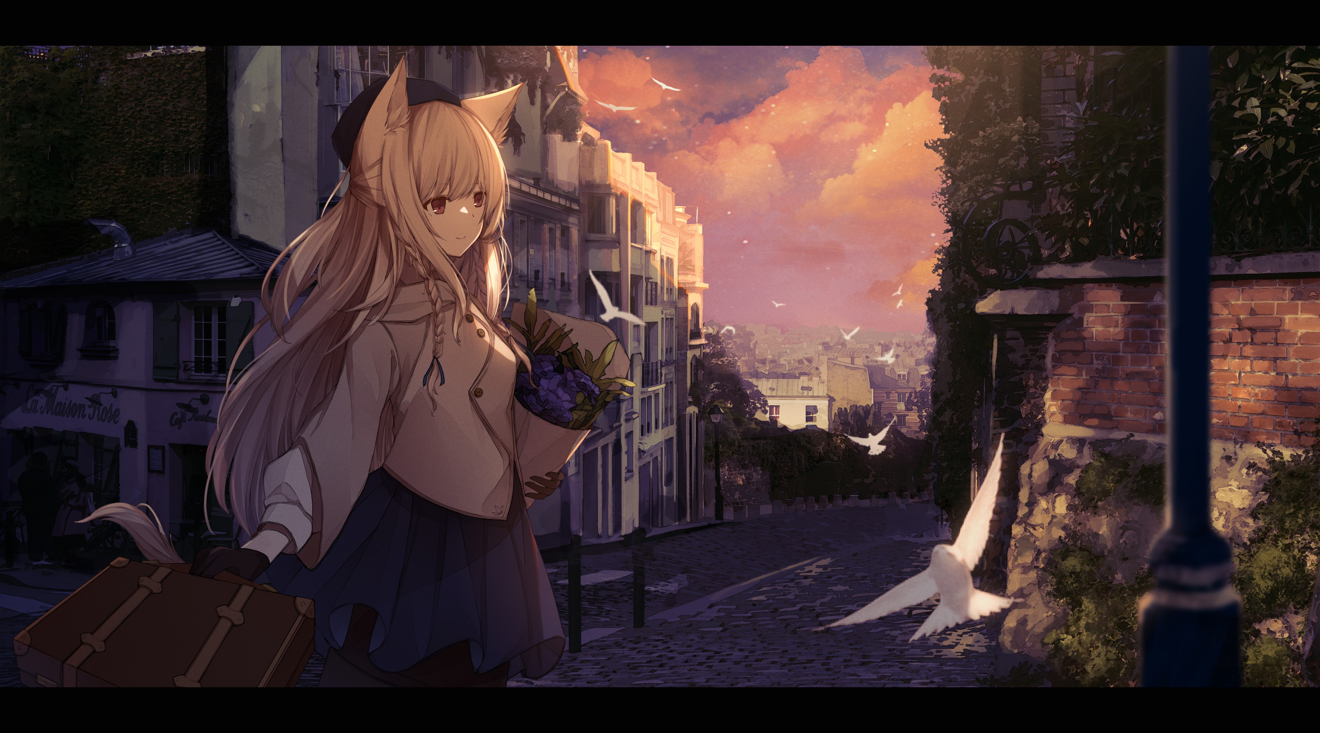 anime, anime girls, digital art, artwork, 2D, portrait, HD Wallpaper