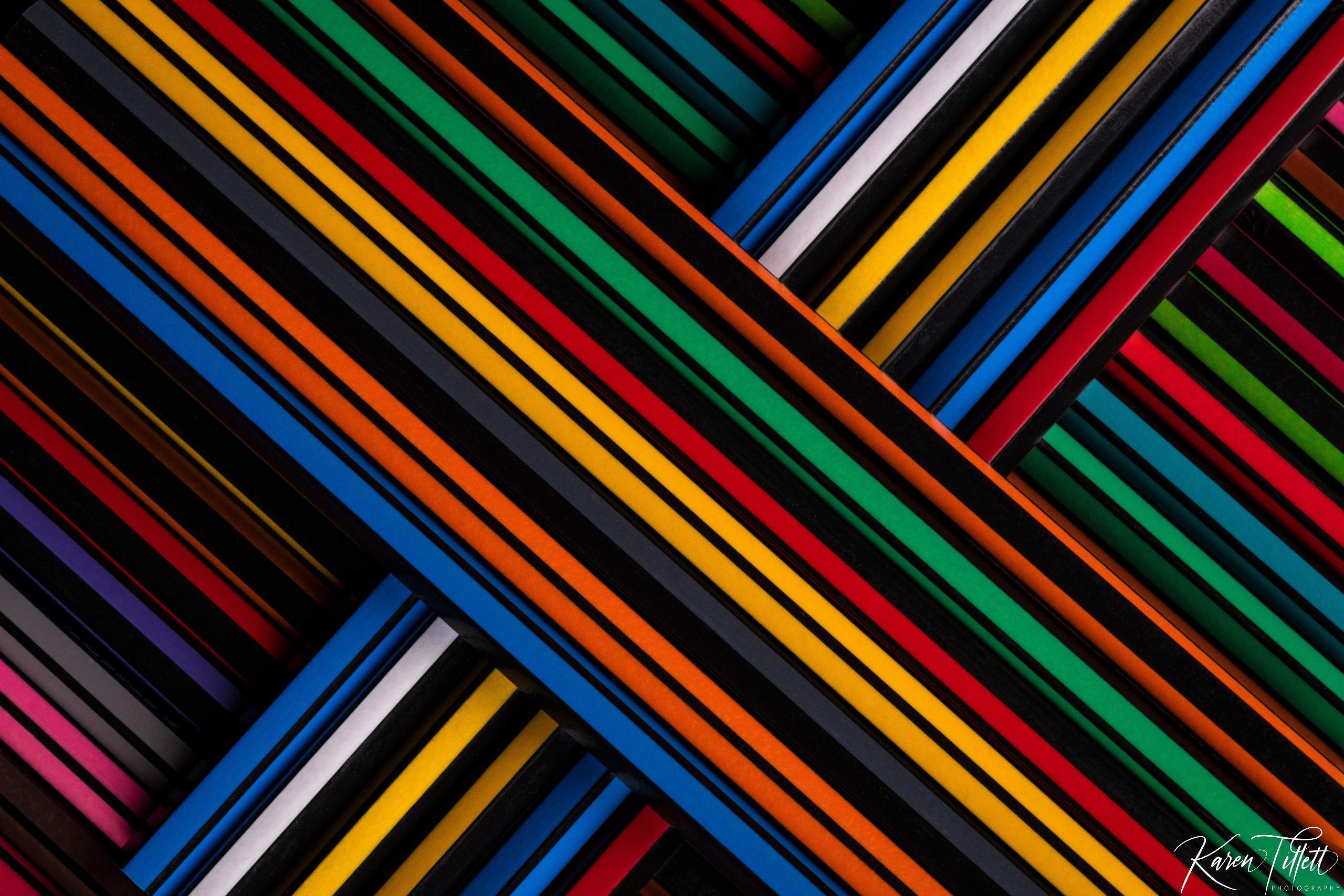 lines, colorful, artwork, HD Wallpaper