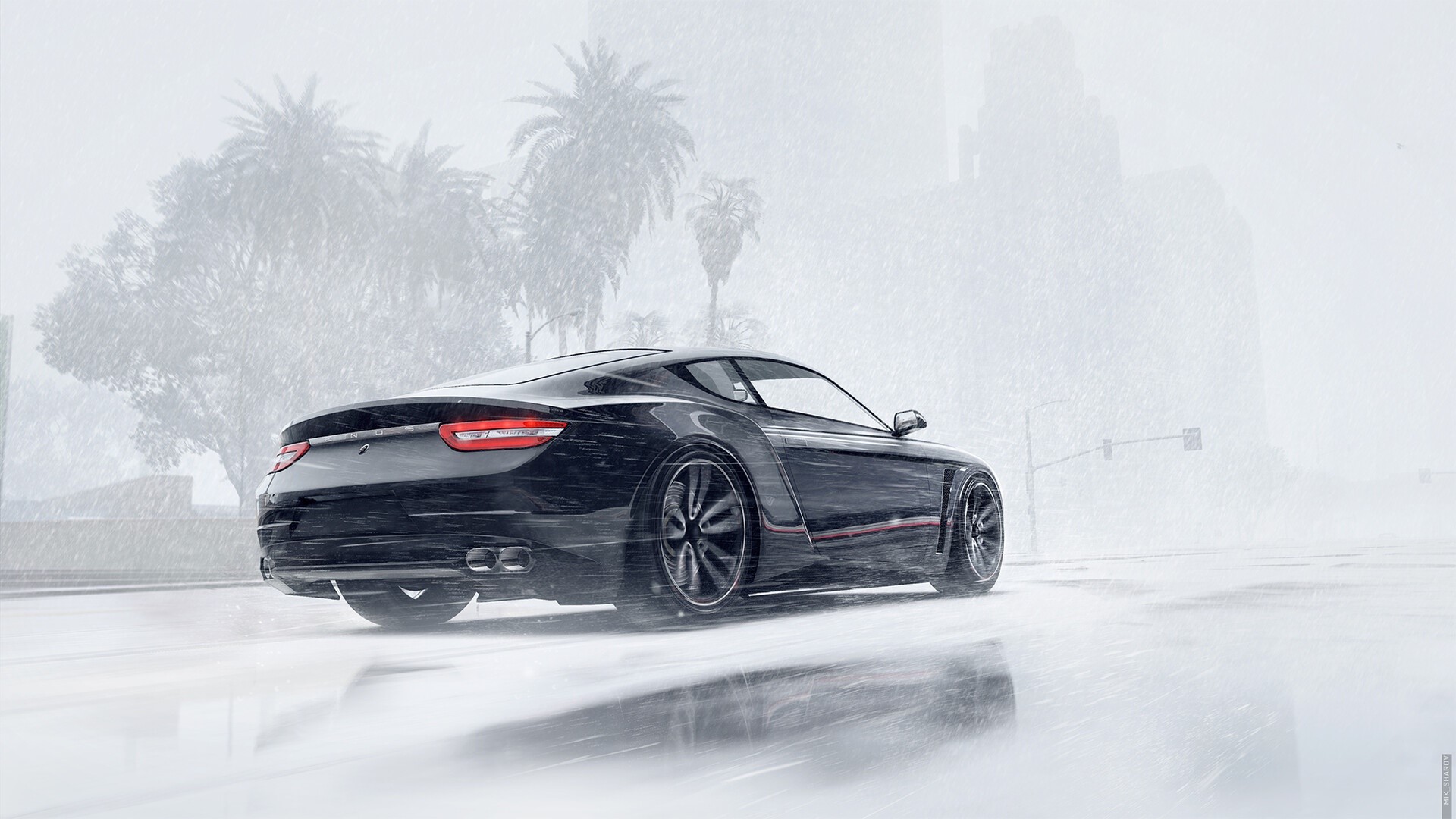 car, vehicle, black cars, video games, Grand Theft Auto V, HD Wallpaper