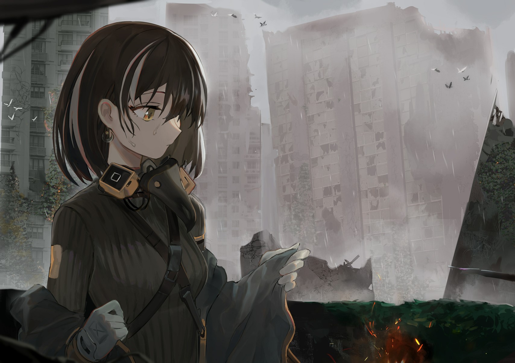 anime, anime girls, digital art, artwork, 2D, portrait, HD Wallpaper