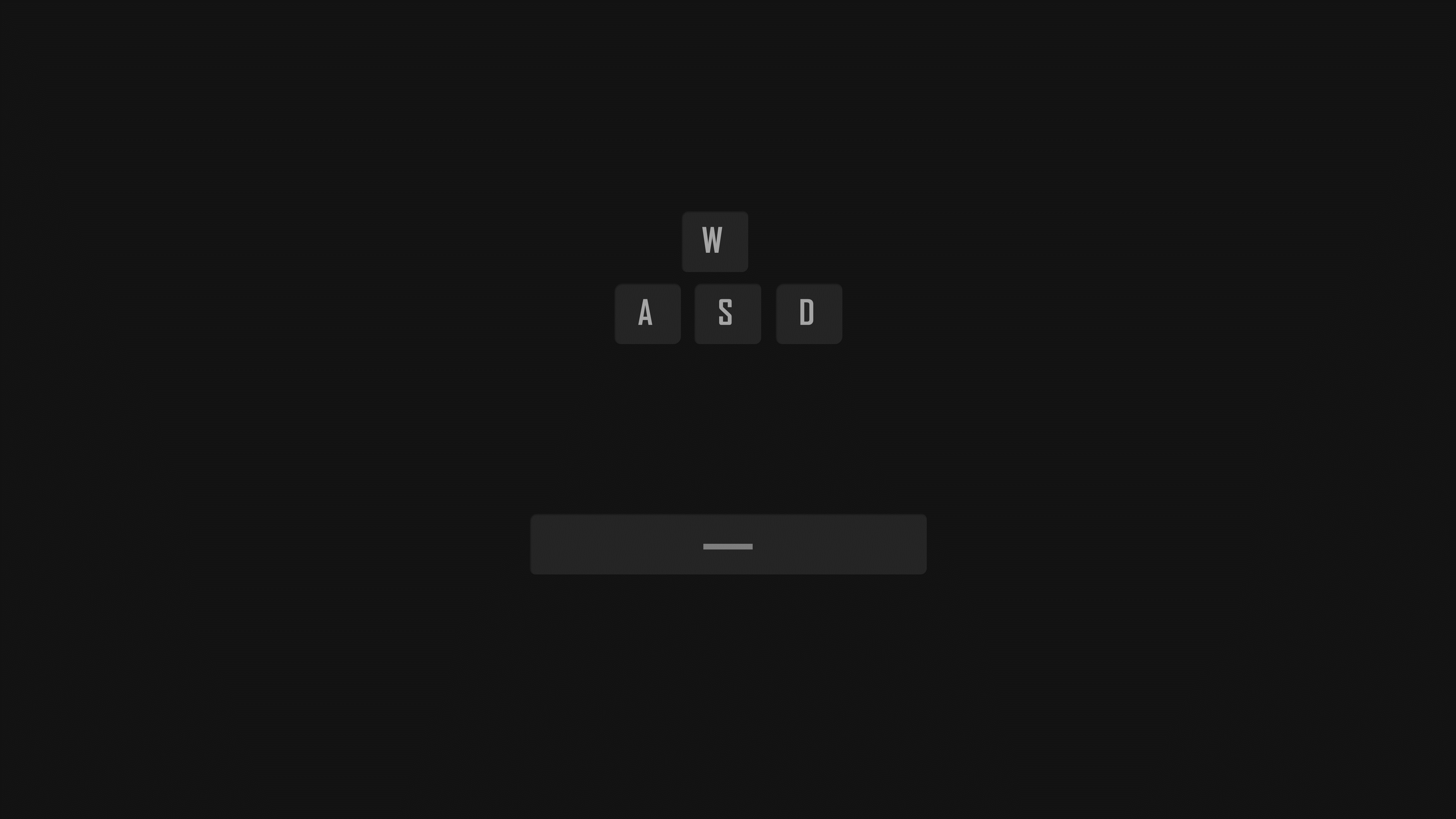 keyboards, simple, minimalism, PC gaming, HD Wallpaper