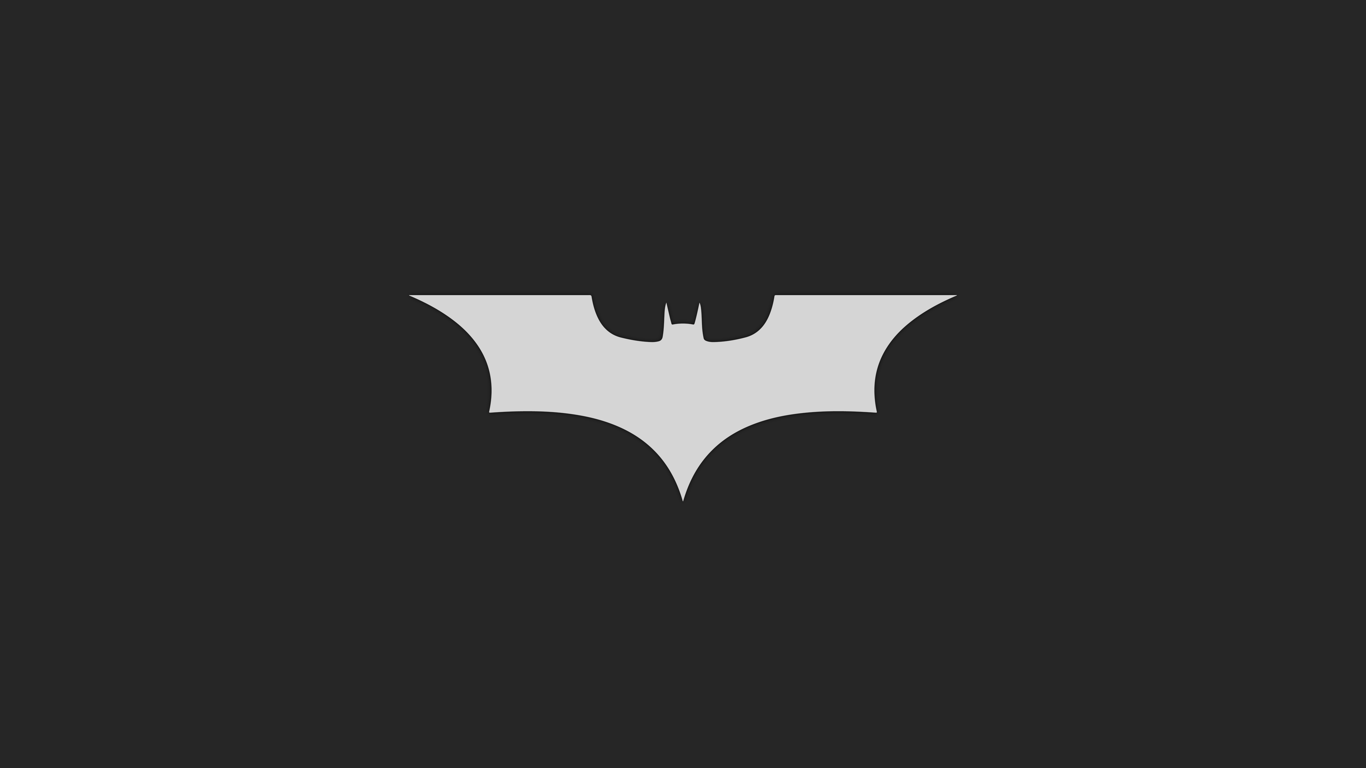 simple, vector, minimalism, Batman logo, HD Wallpaper