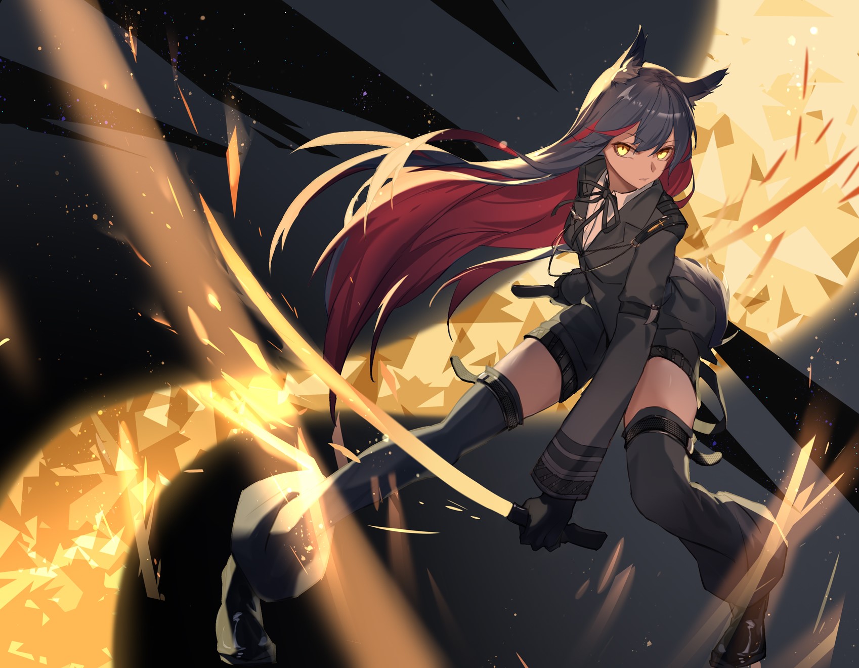anime, anime girls, digital art, artwork, 2D, portrait, HD Wallpaper