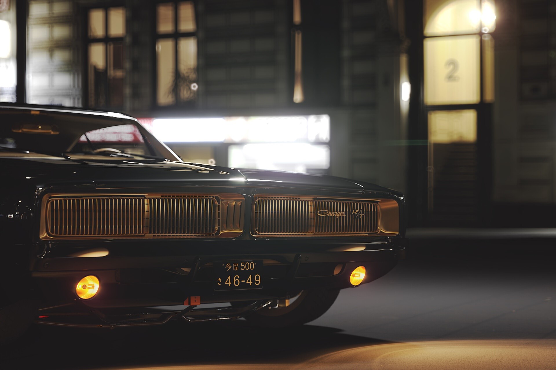 render, car, vehicle, black cars, HD Wallpaper