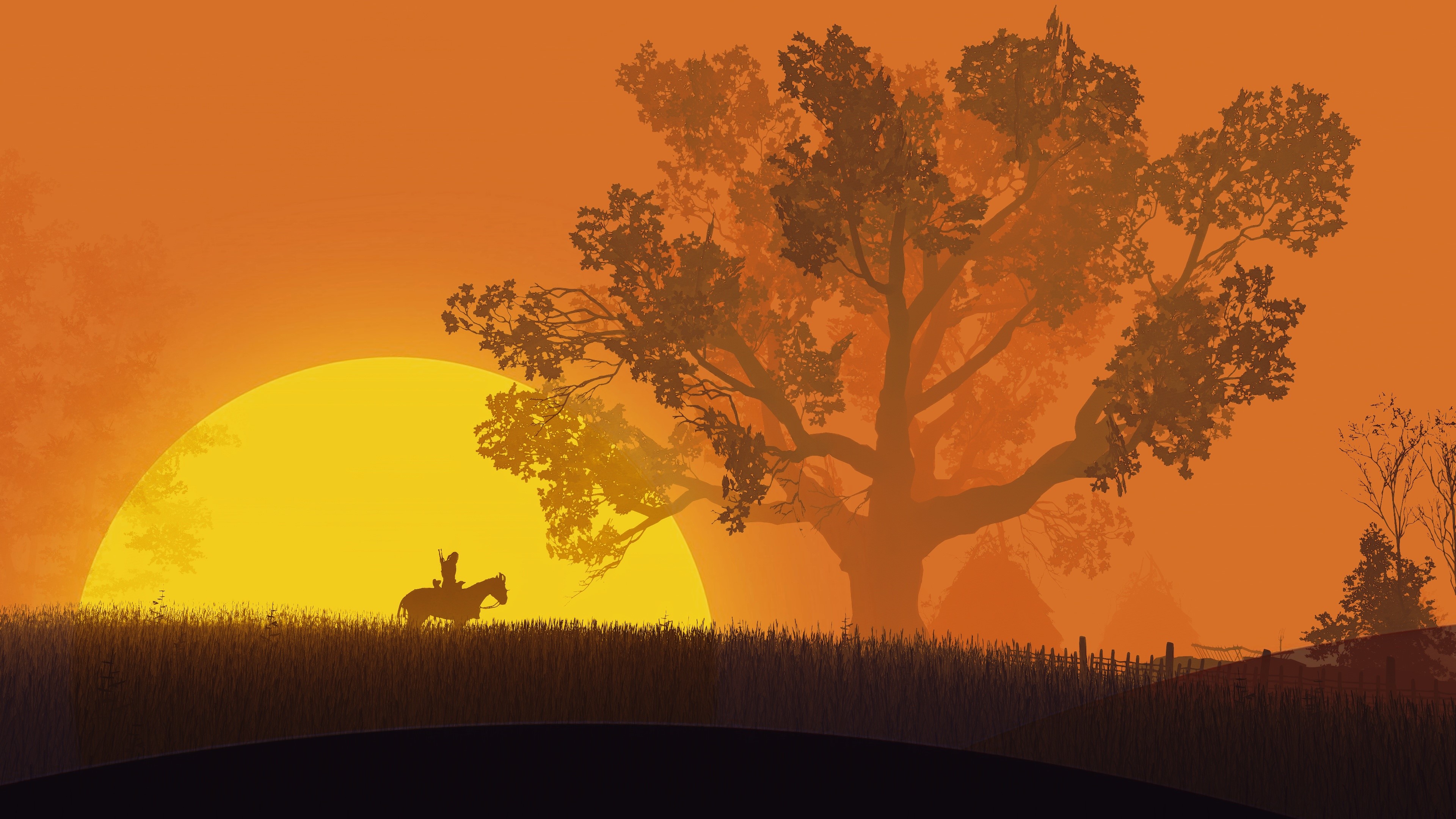 The Witcher, The Witcher 3: Wild Hunt, RPG, video games, video game art, HD Wallpaper
