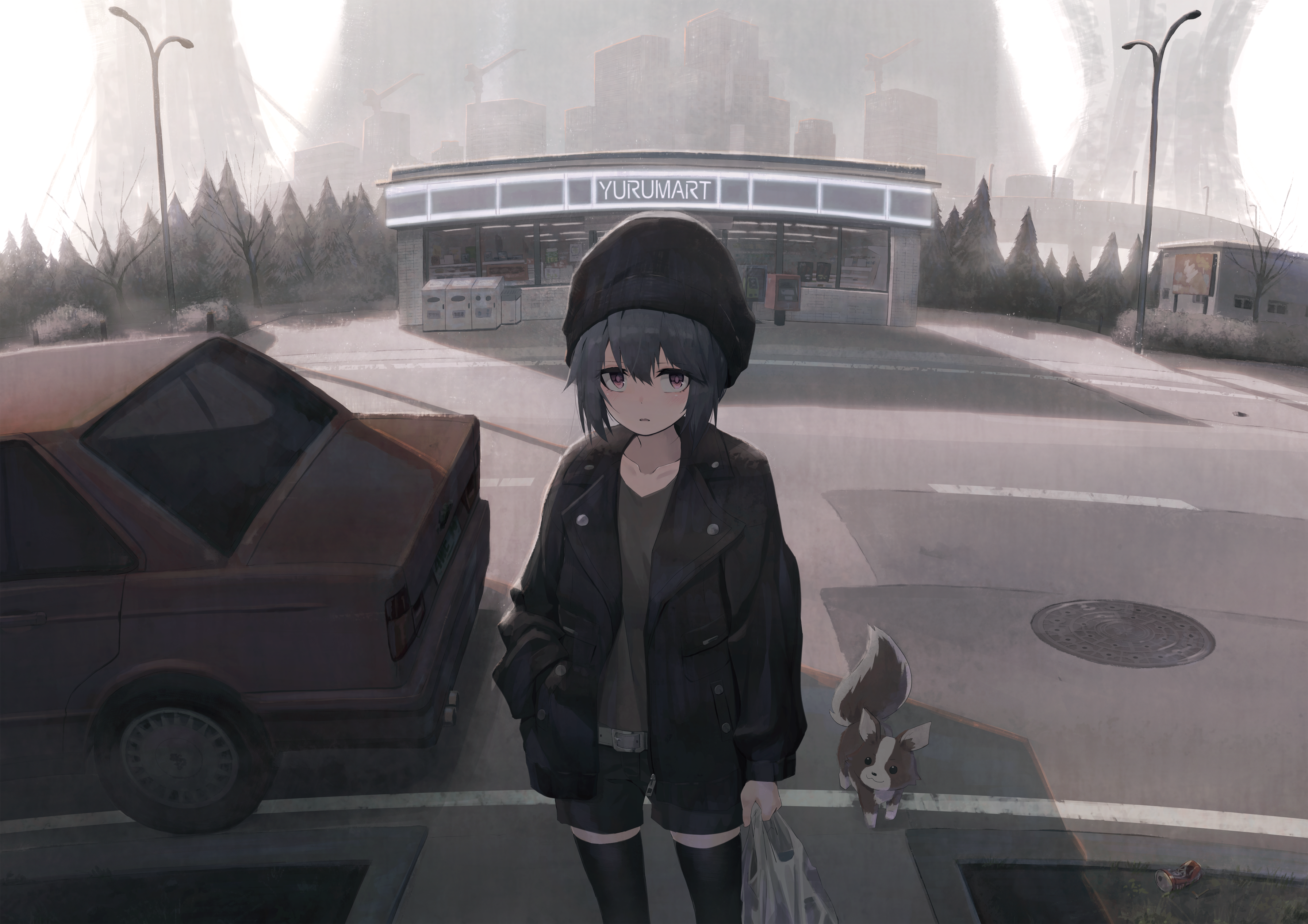 Yuru Camp, Rin Shima, anime, anime girls, HD Wallpaper