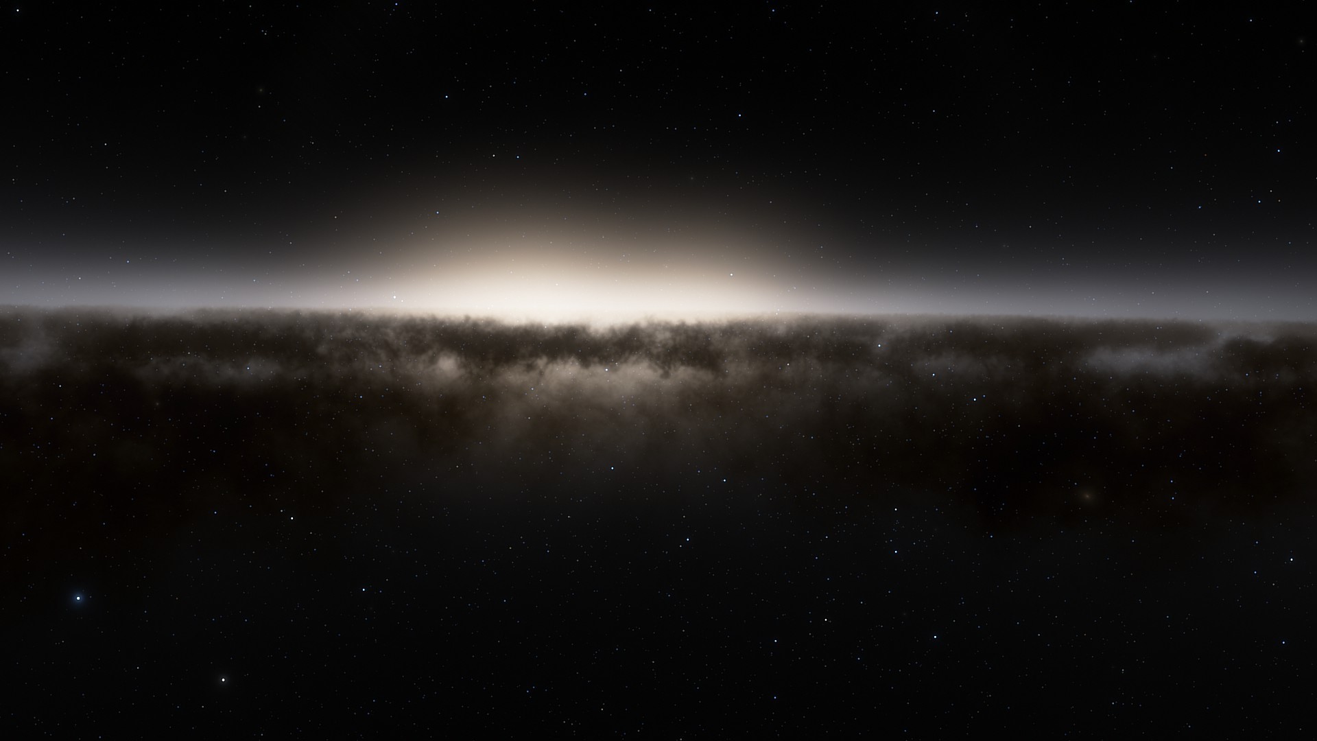 Andromeda, Messier 31, space, galaxy, digital art, Space Engine, stars, universe, spiral galaxy, HD Wallpaper