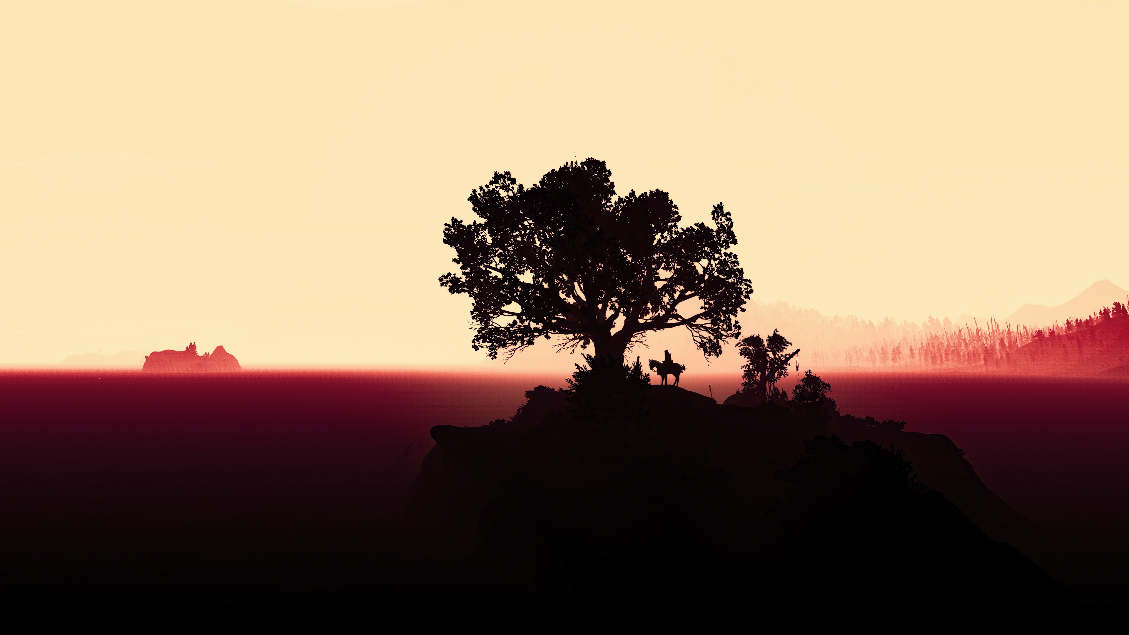 The Witcher, The Witcher 3: Wild Hunt, RPG, video games, dark, HD Wallpaper