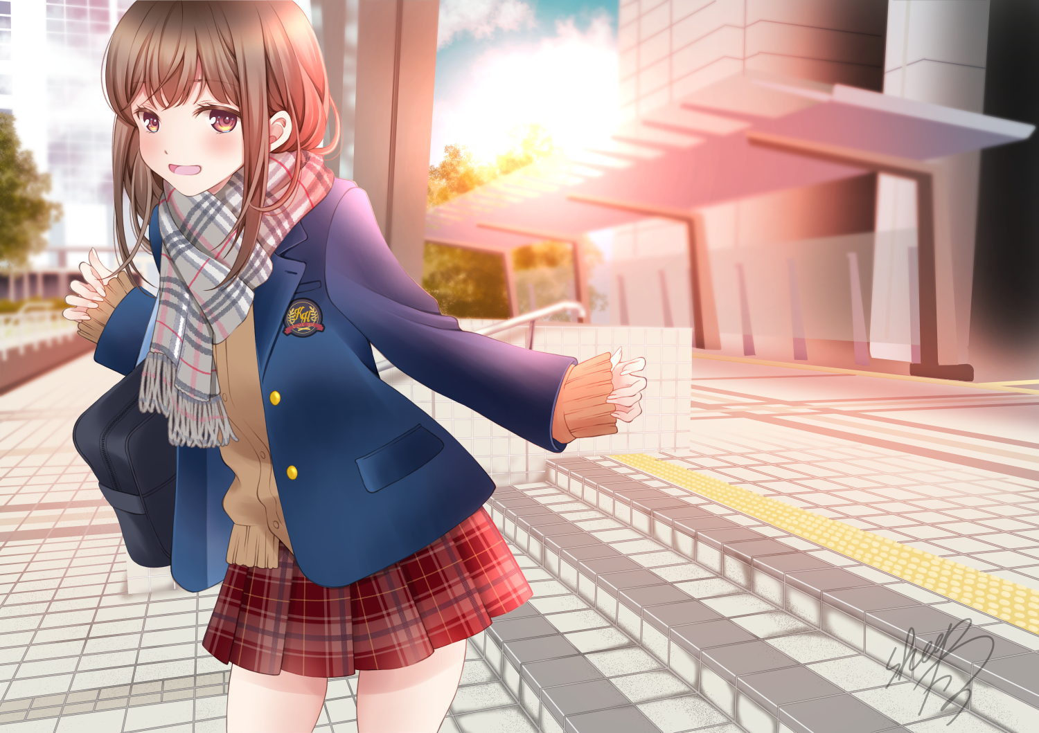 anime, anime girls, digital art, artwork, portrait, 2D, HD Wallpaper