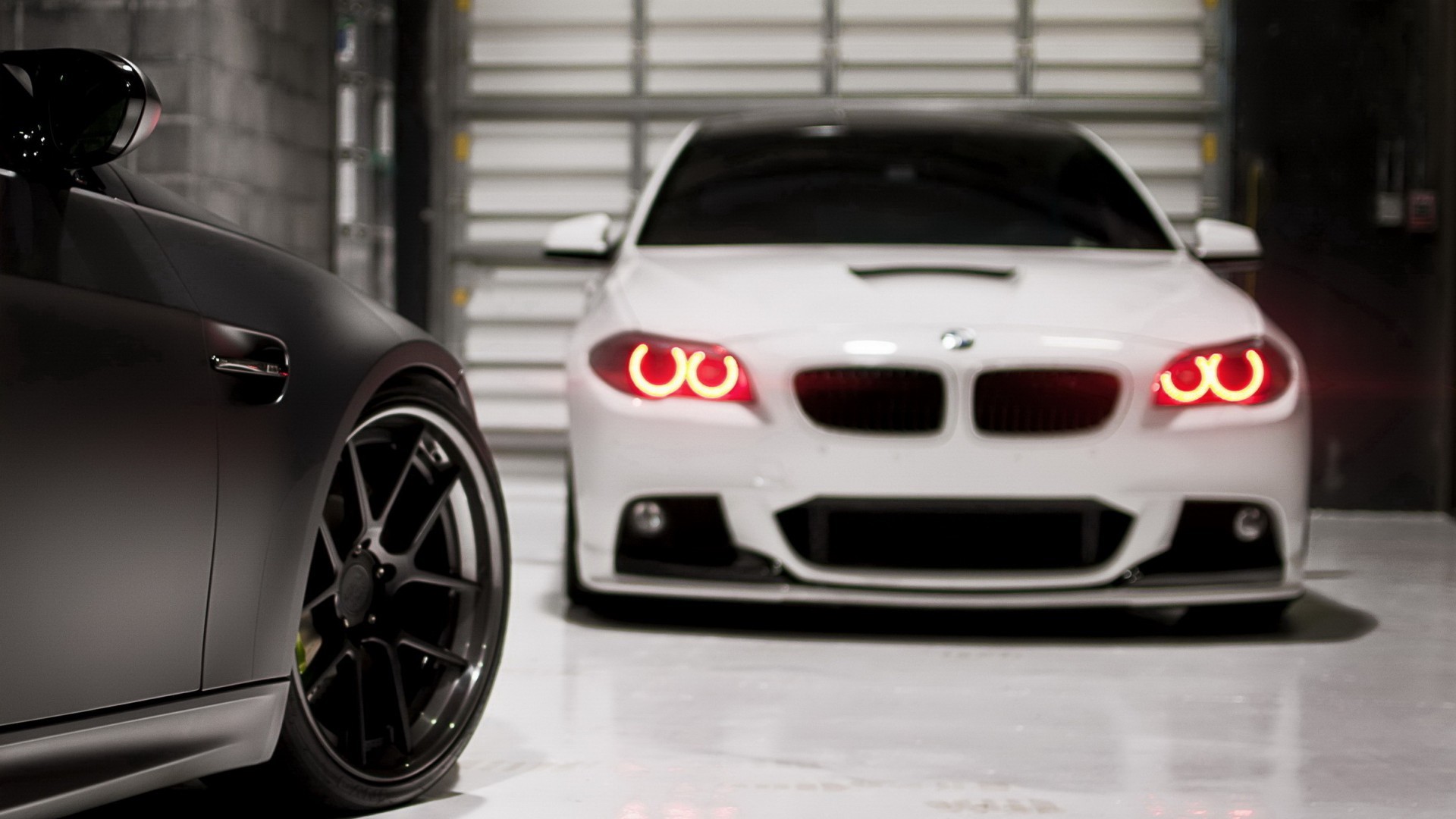 BMW, car, depth of field, BMW F10, BMW 5 Series, HD Wallpaper