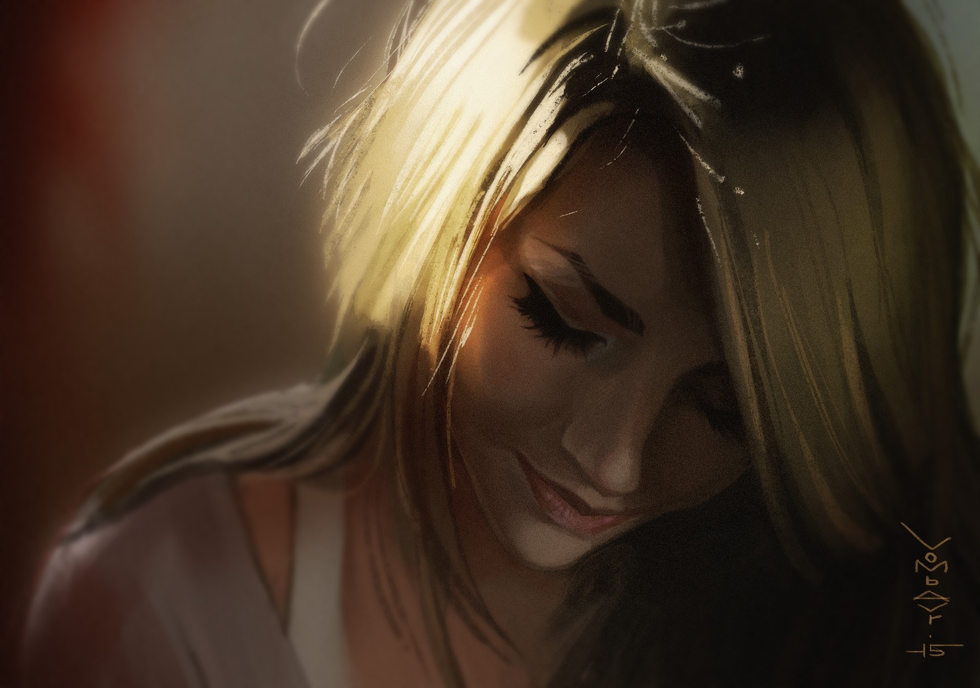 artwork, face, women, HD Wallpaper