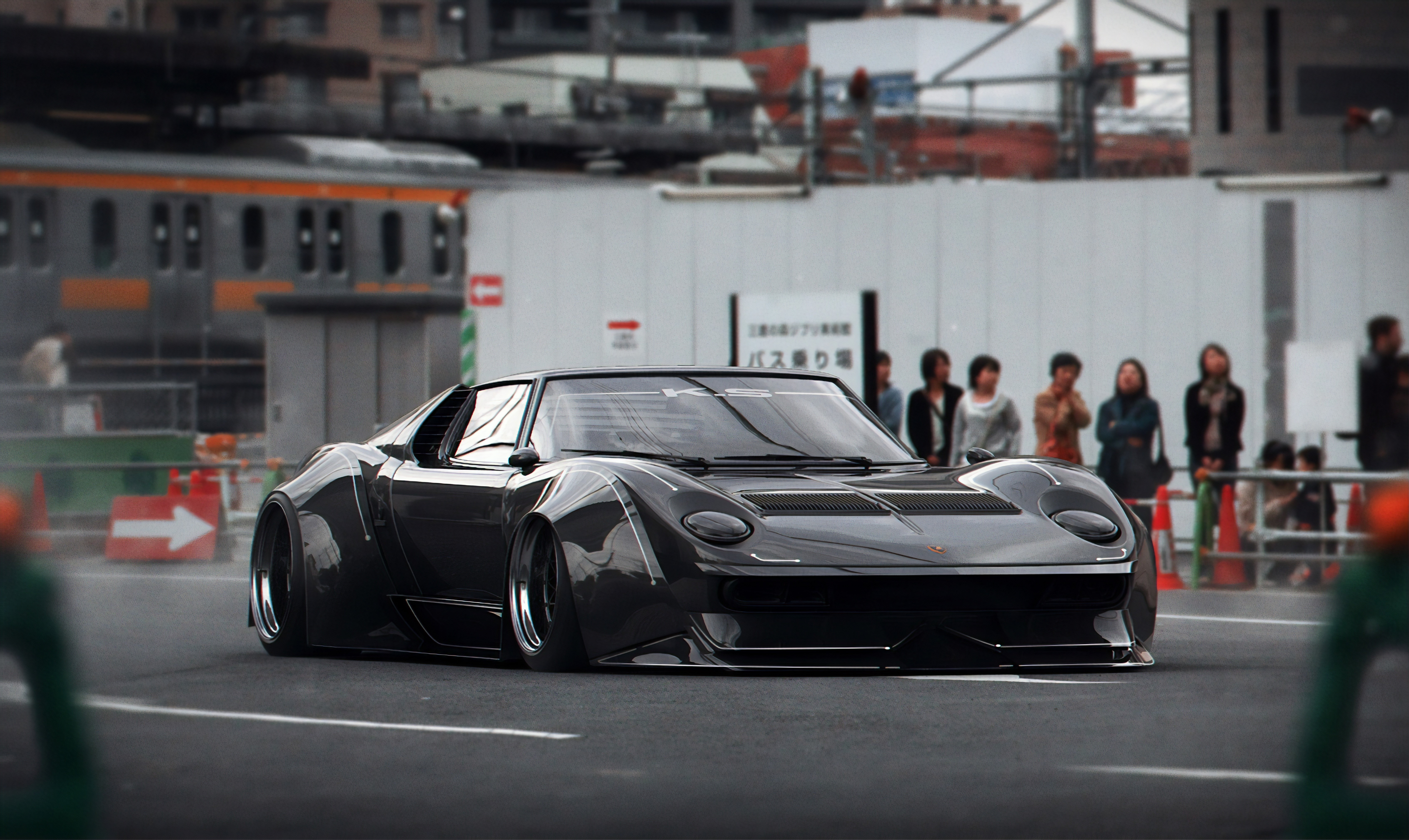 Khyzyl Saleem, car, render, HD Wallpaper