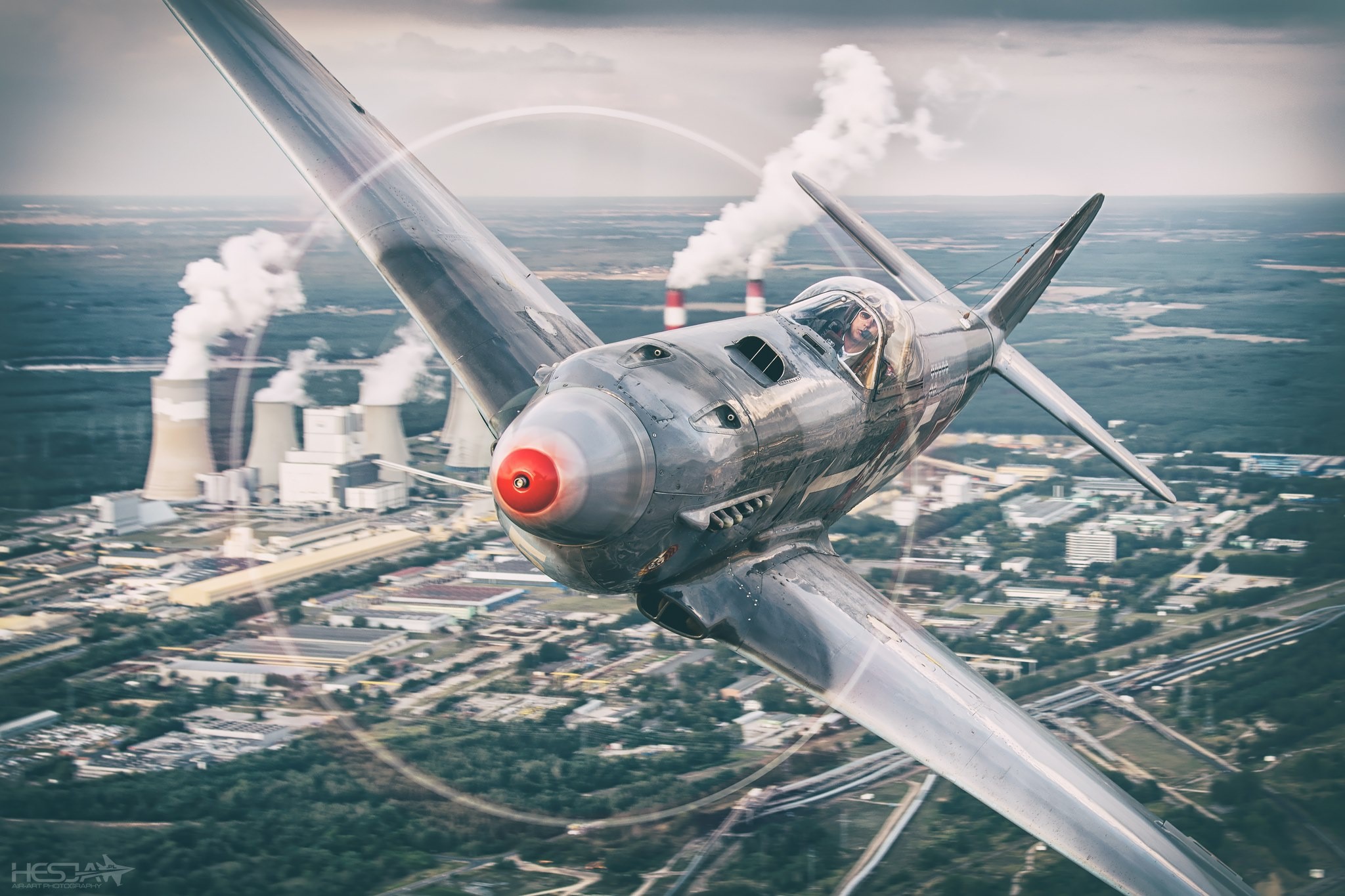 military, aircraft, vehicle, military aircraft, Yakovlev Yak-9, HD Wallpaper