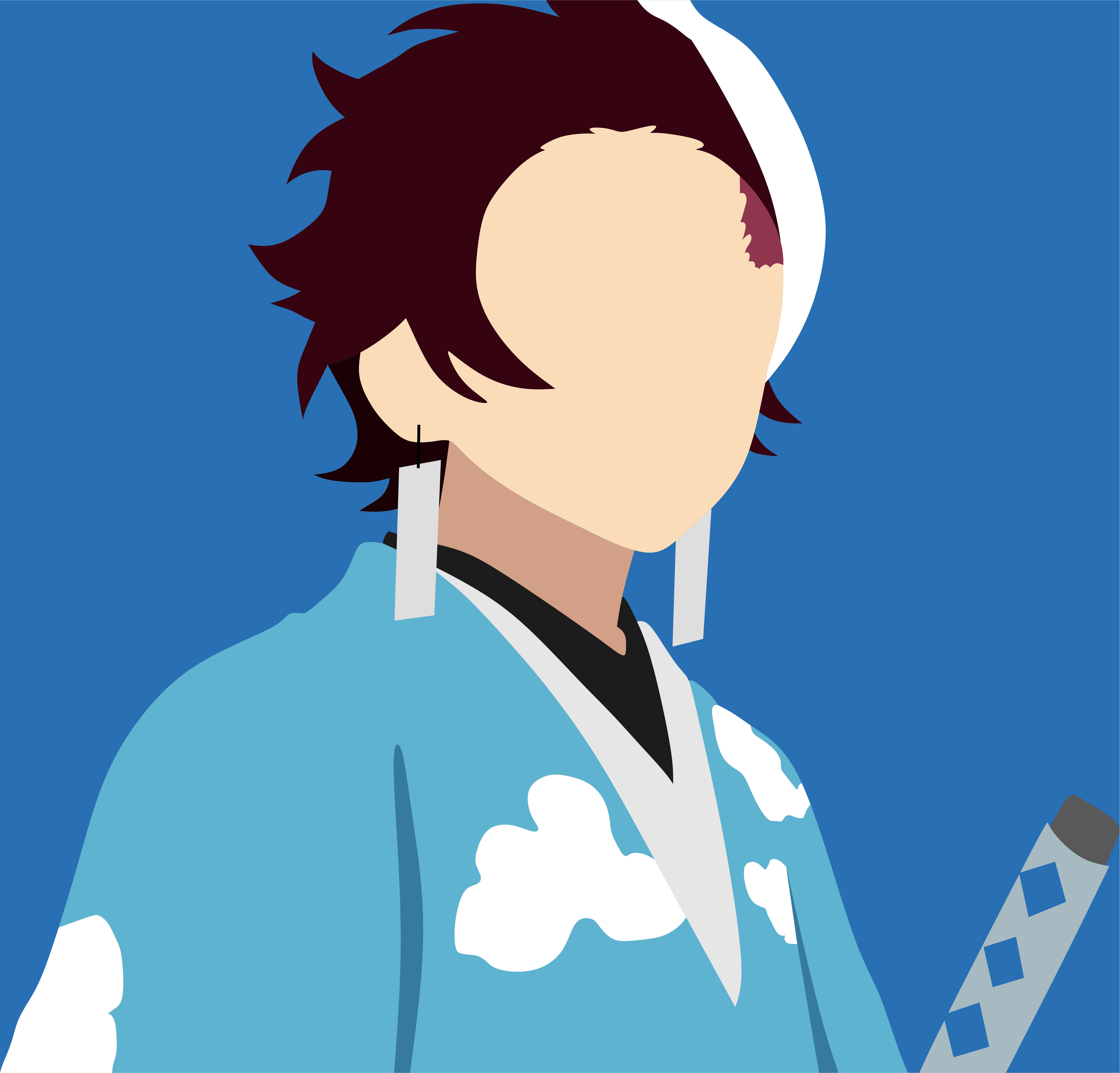 Kimetsu no Yaiba, Kamado Tanjirō, anime, anime boys, HD Wallpaper