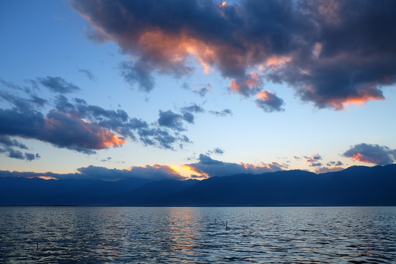 Dali, nature, landscape, mountains, sunset, HD Wallpaper