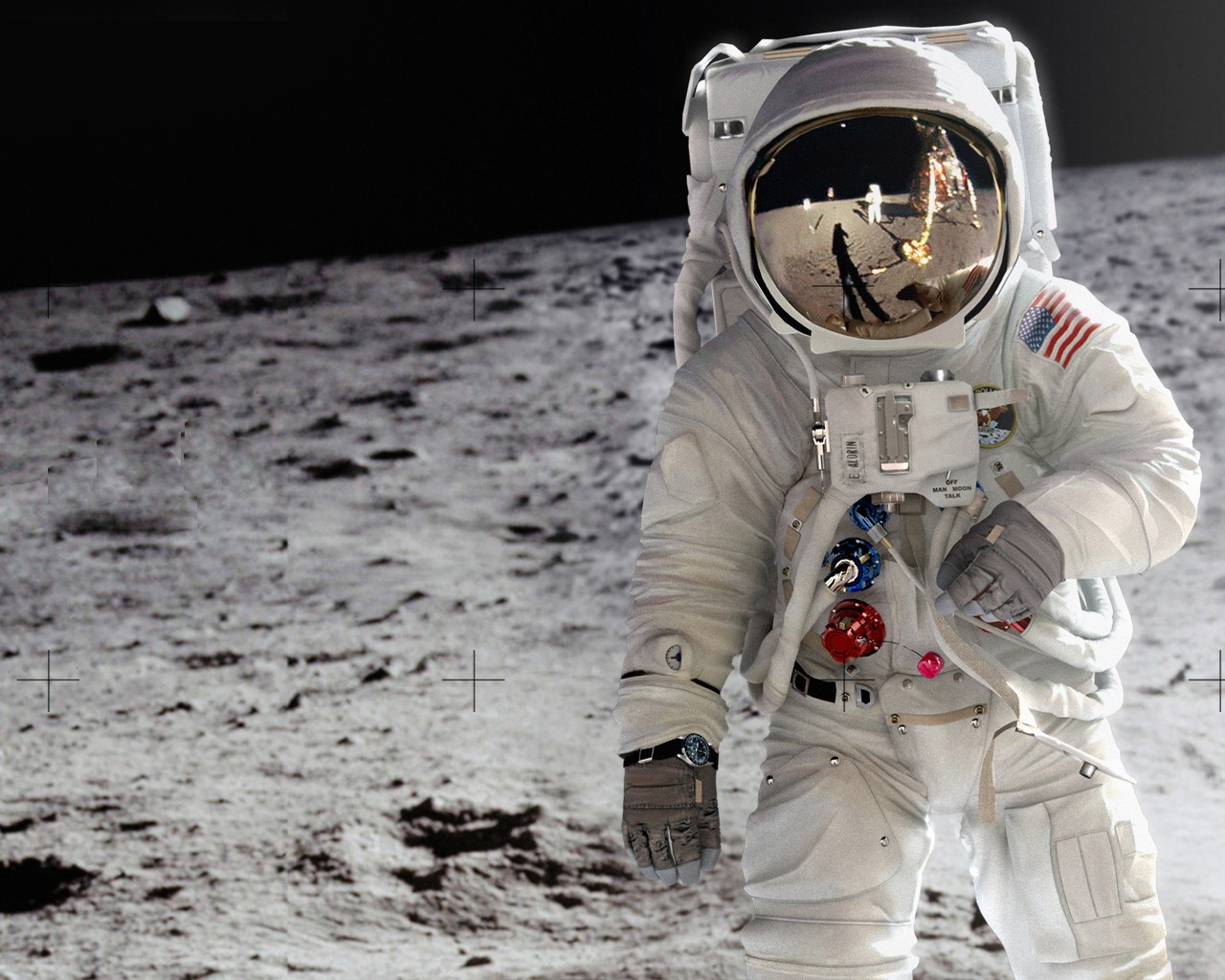 astronaut, space, Moon, NASA, HD Wallpaper