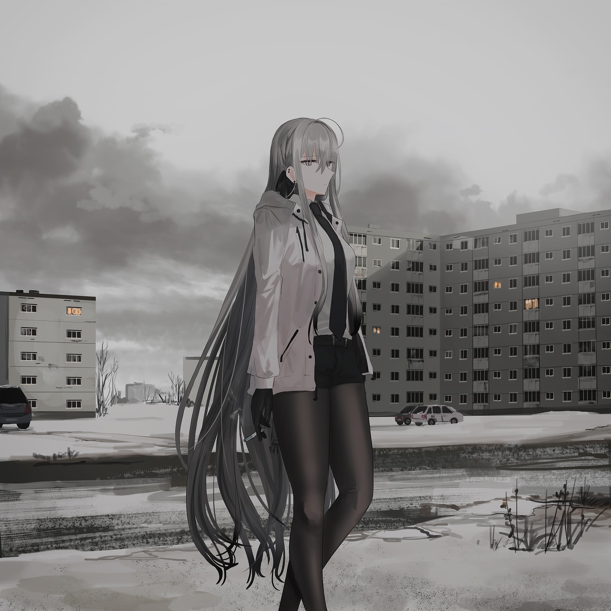anime, anime girls, digital art, artwork, portrait display, vertical, 2D, HD Wallpaper