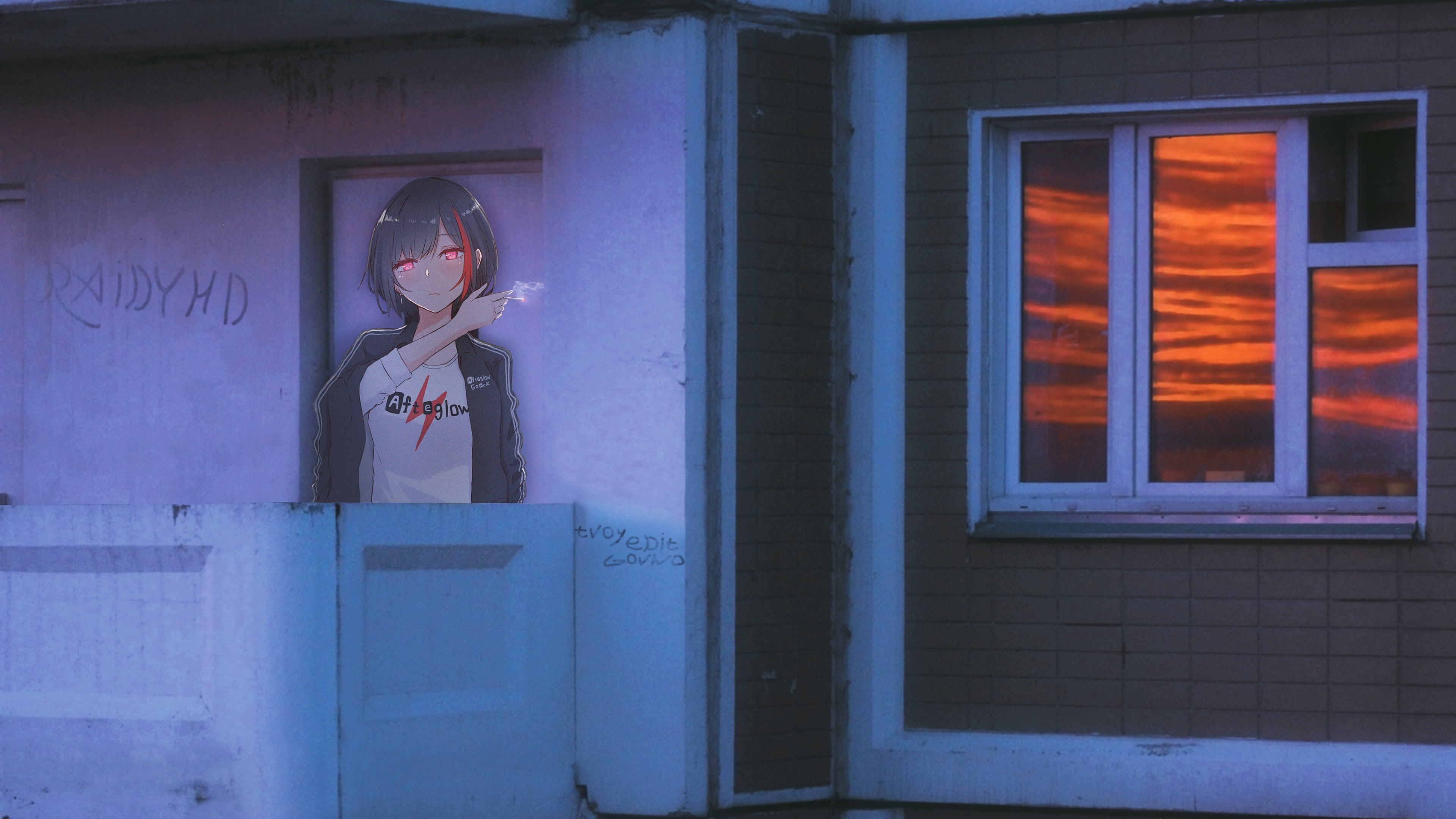 anime, anime girls, BanG Dream!, Ran Mitake (BanG Dream!), HD Wallpaper