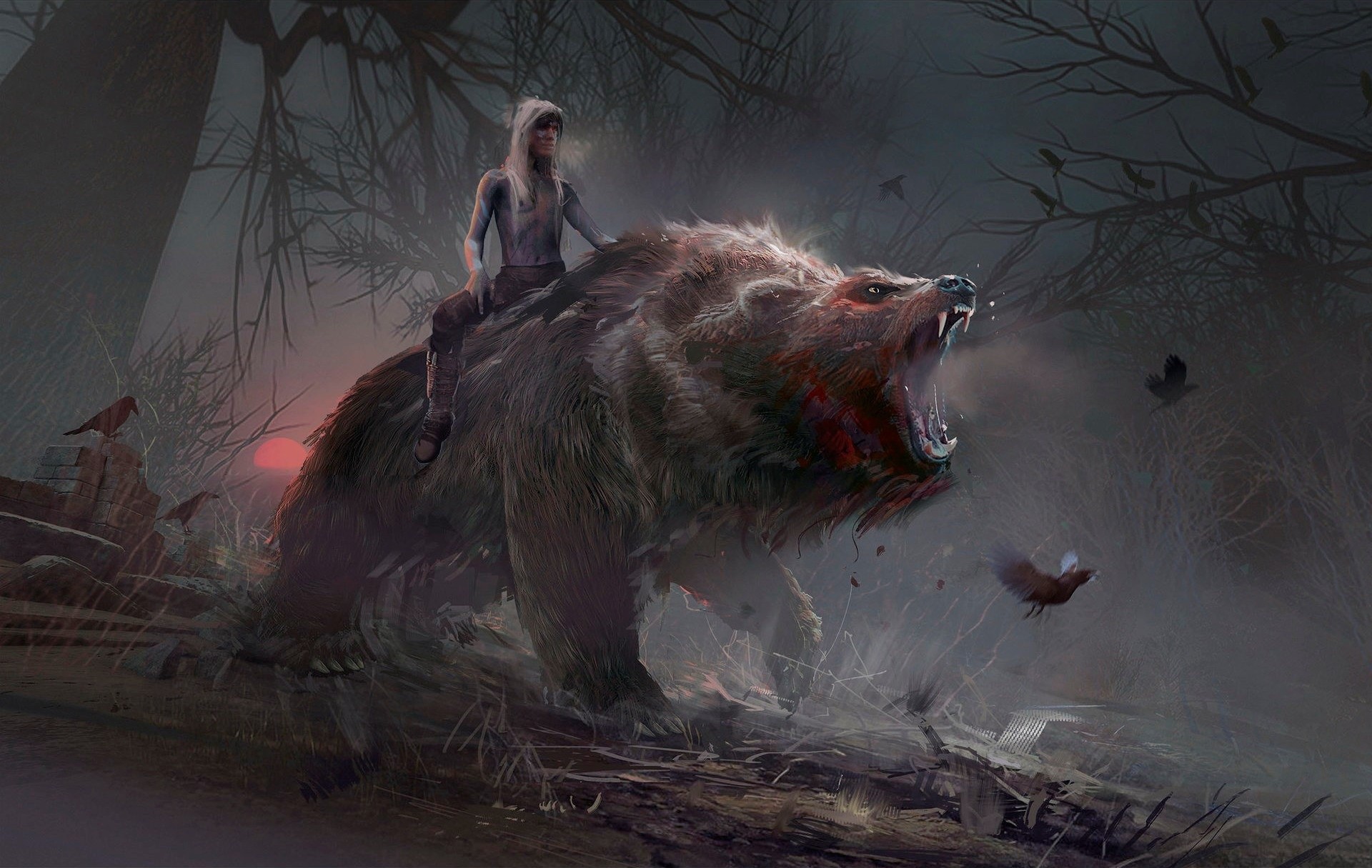 creature, fantasy art, artwork, HD Wallpaper