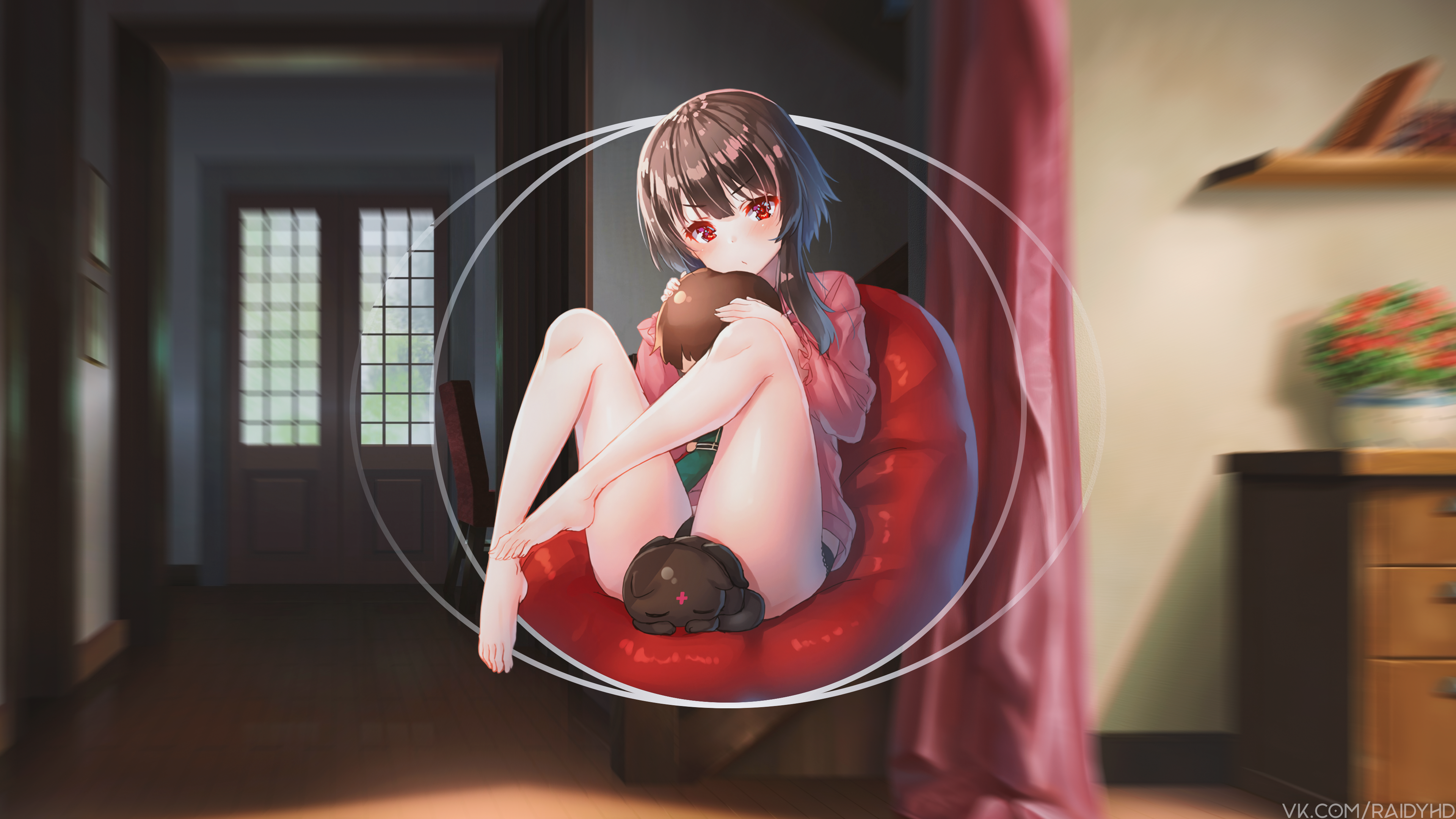 anime, anime girls, picture-in-picture, HD Wallpaper