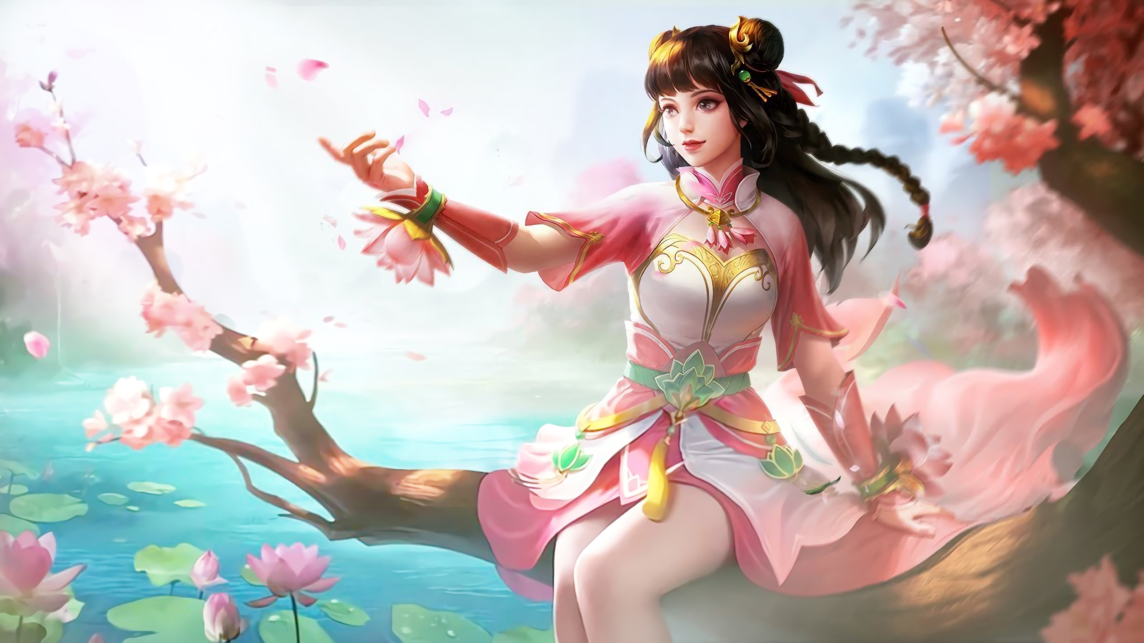 Mobile Legends, Guinevere, Lotus, HD Wallpaper