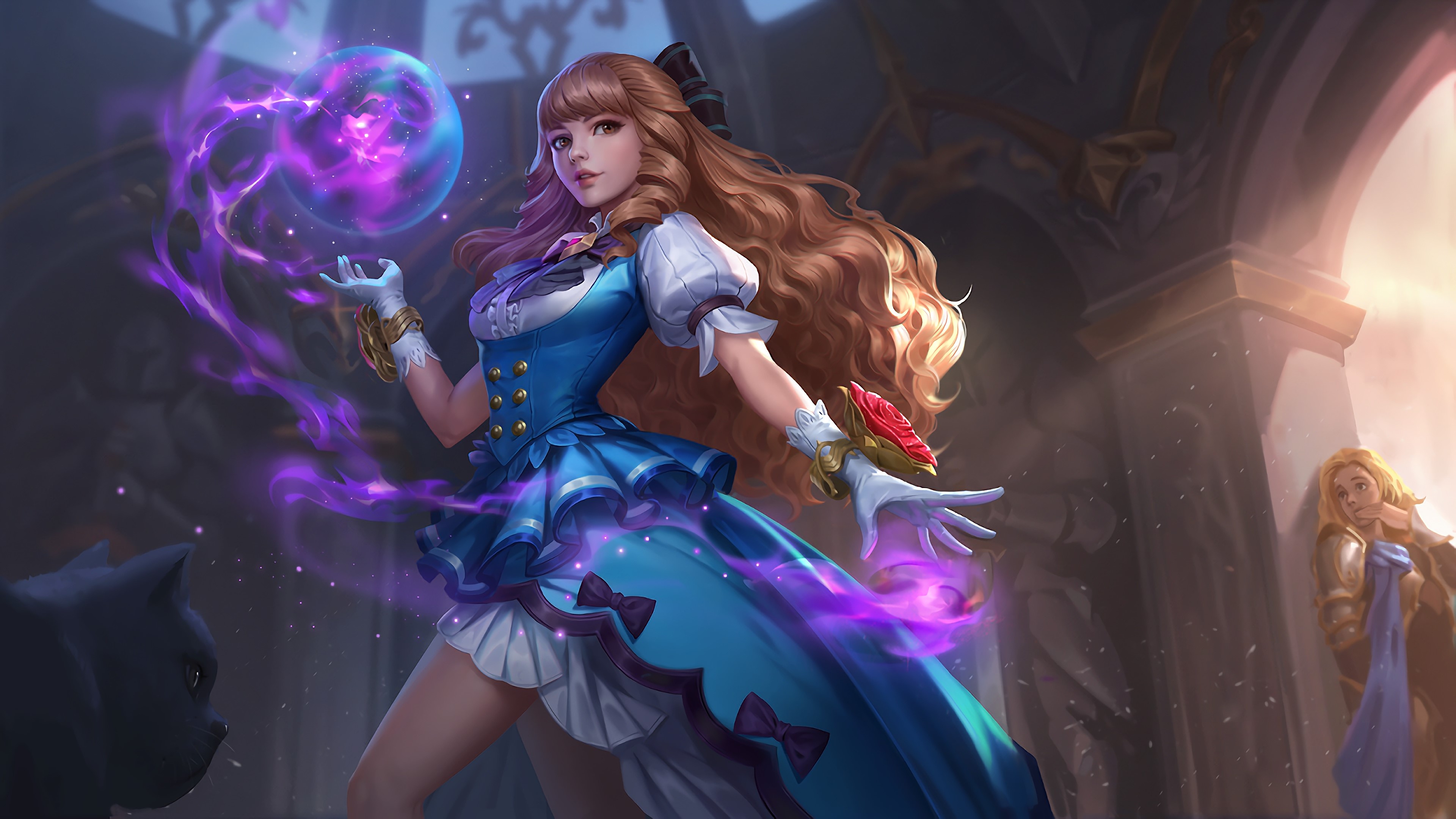 Mobile Legends, Guinevere, Fleur de Bleau, HD Wallpaper