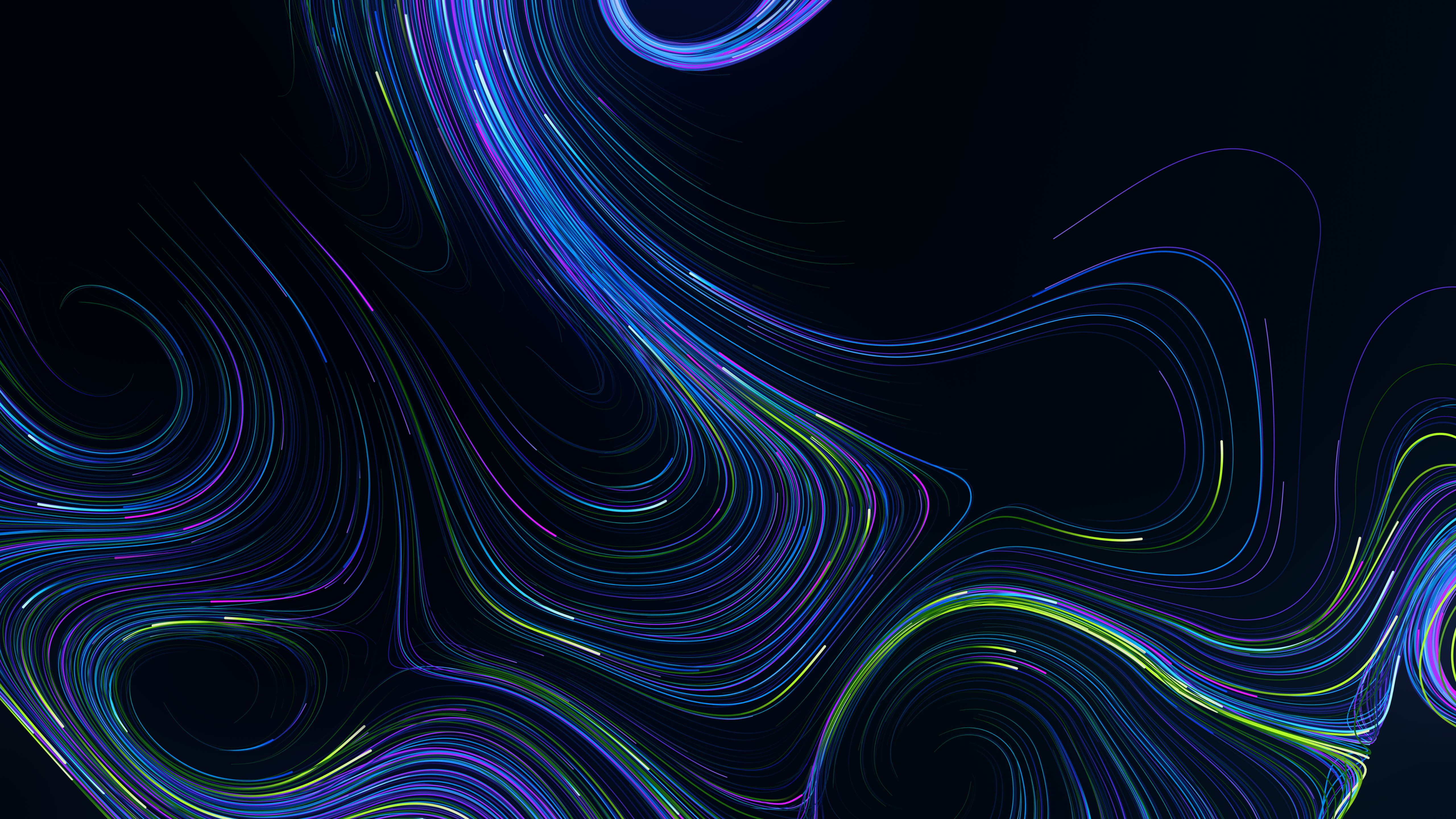 abstract, swirl, shapes, artwork, digital art, HD Wallpaper