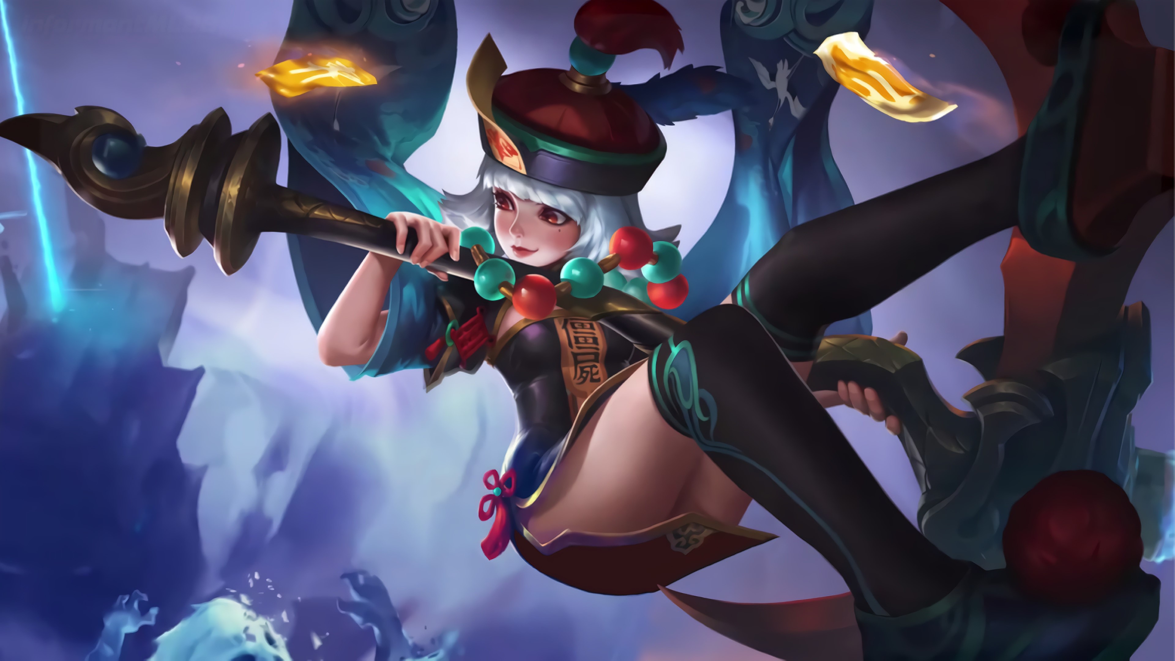 Mobile Legends, ruby, Lady Zombie, HD Wallpaper