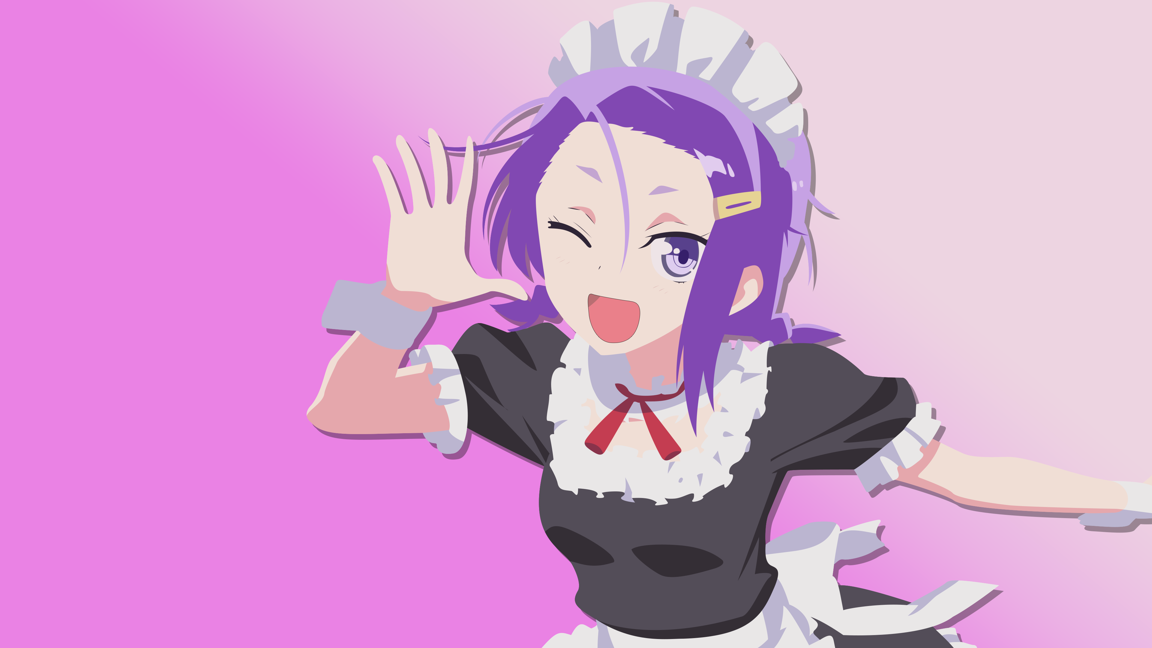 anime girls, anime, BokuBen, Asumi Kominami, minimalism, HD Wallpaper