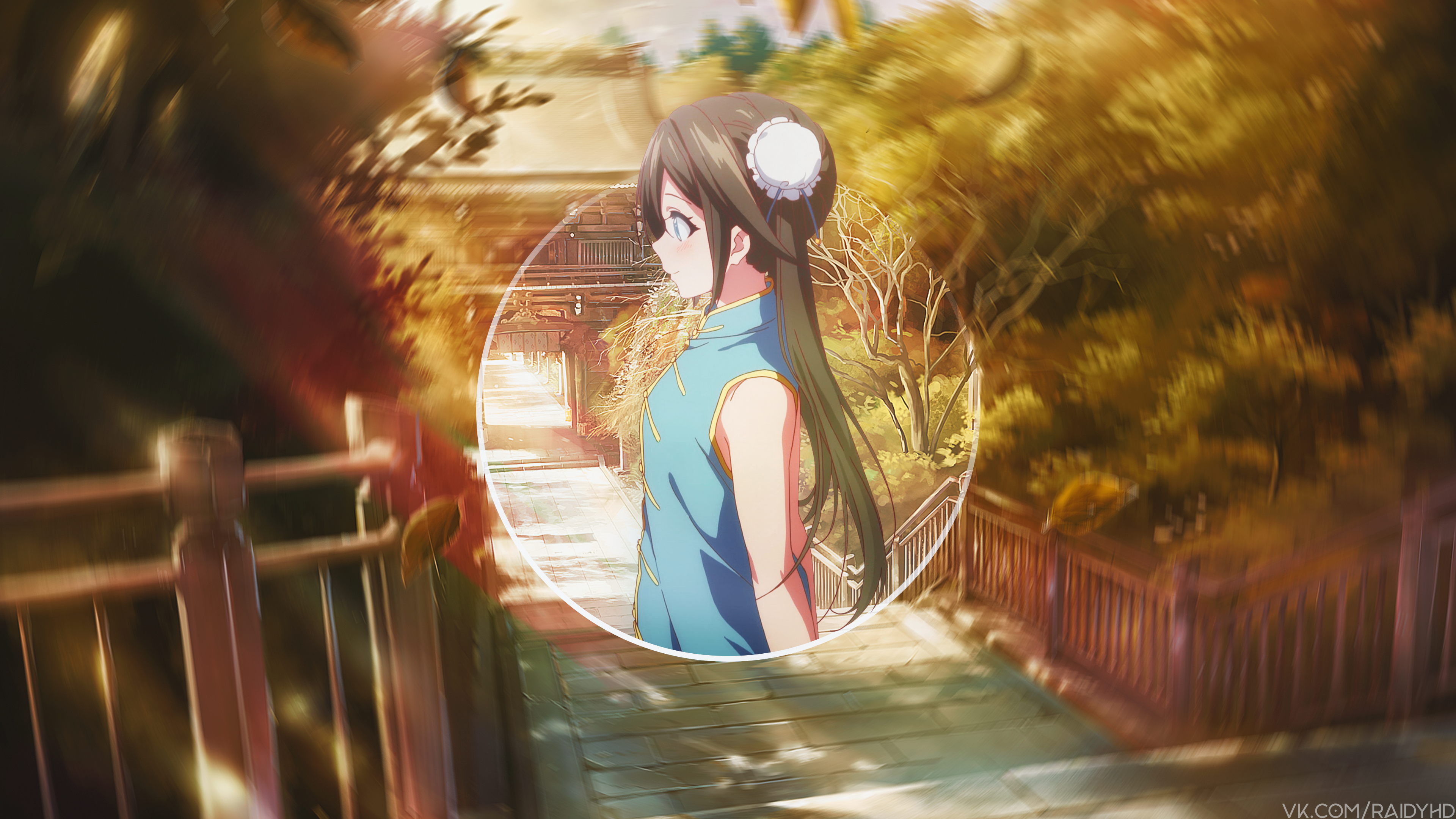anime girls, anime, picture-in-picture, HD Wallpaper