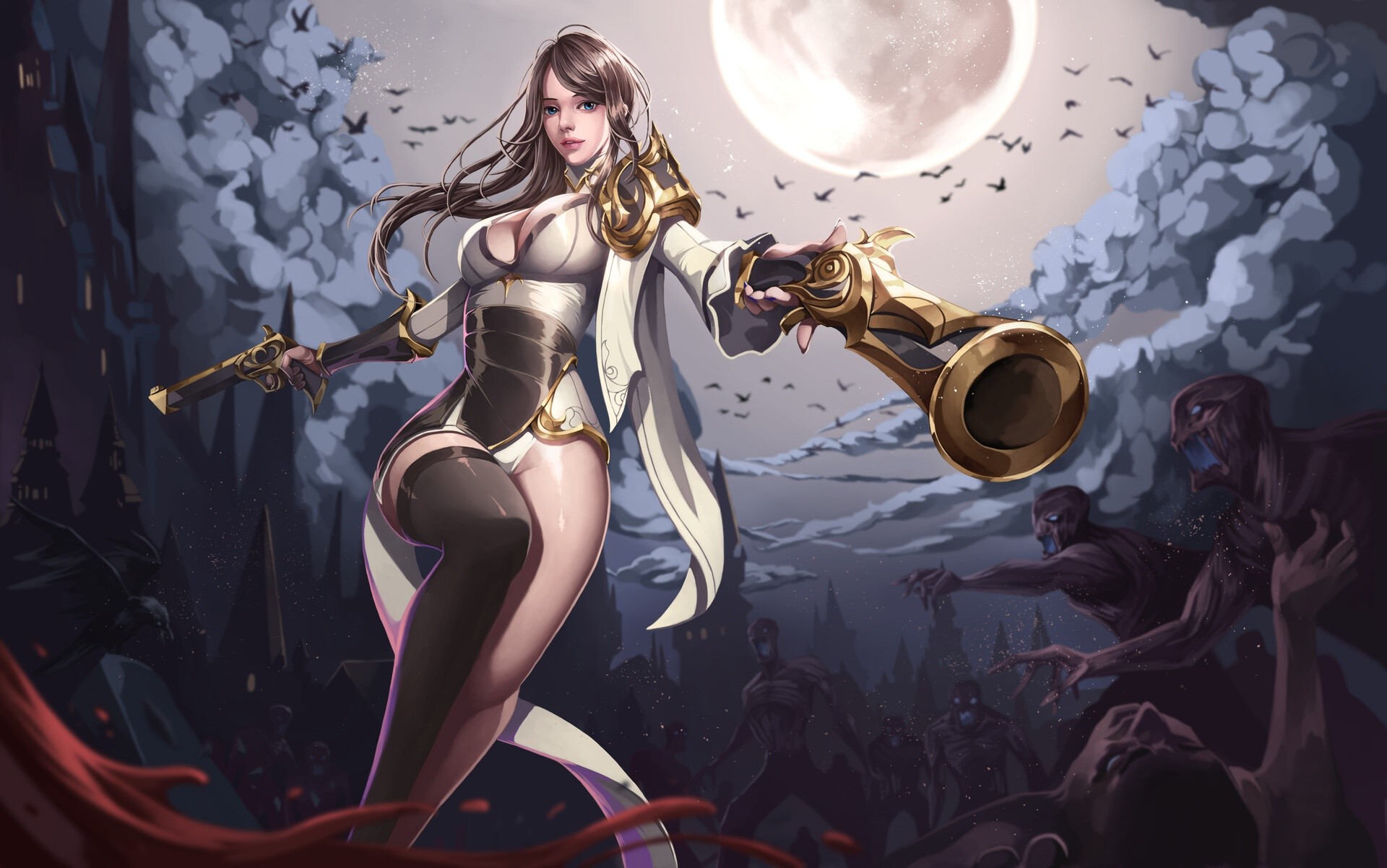 artwork, fantasy girl, fantasy art, HD Wallpaper