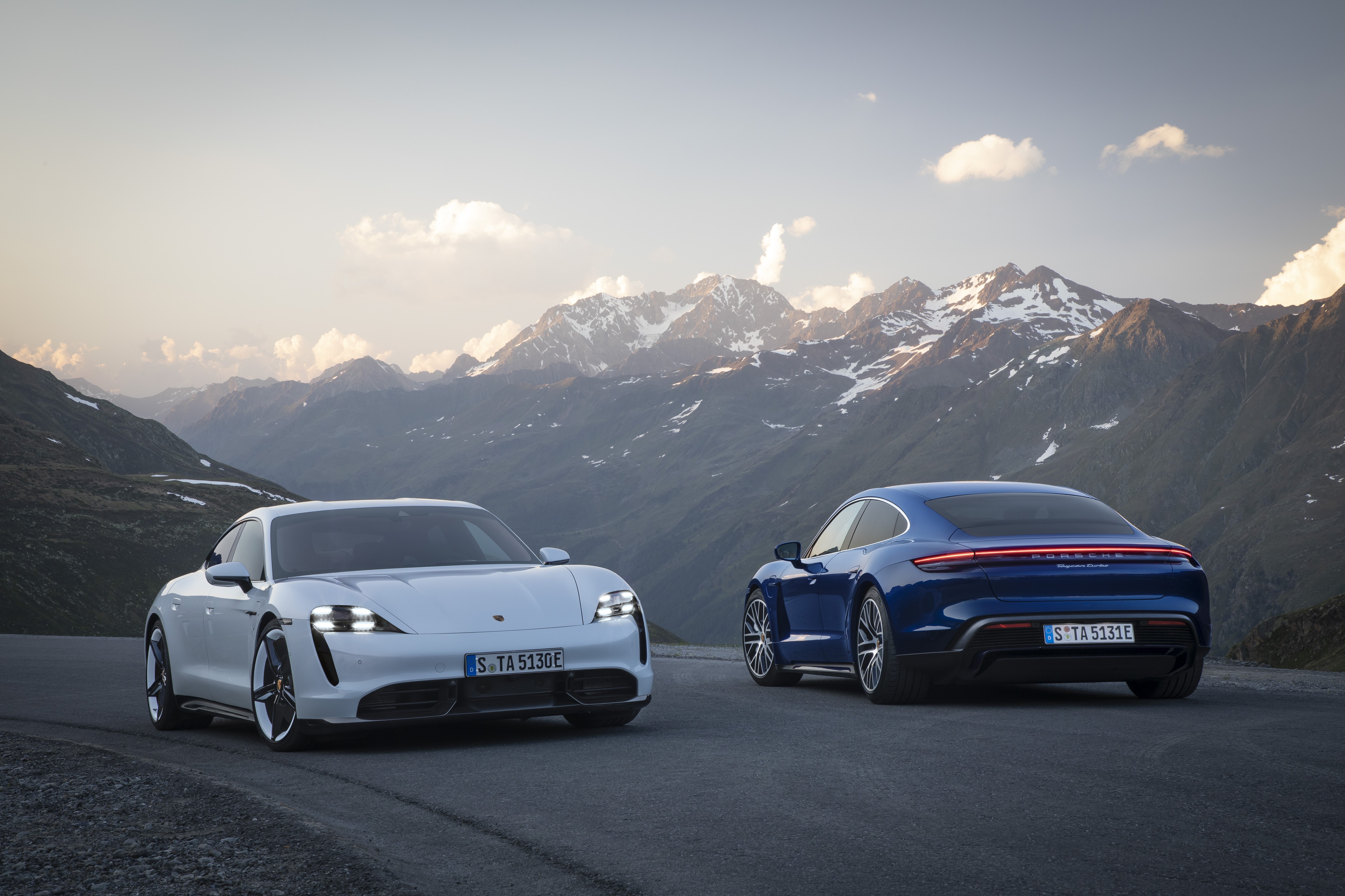 Porsche, Taycan, electric car, HD Wallpaper