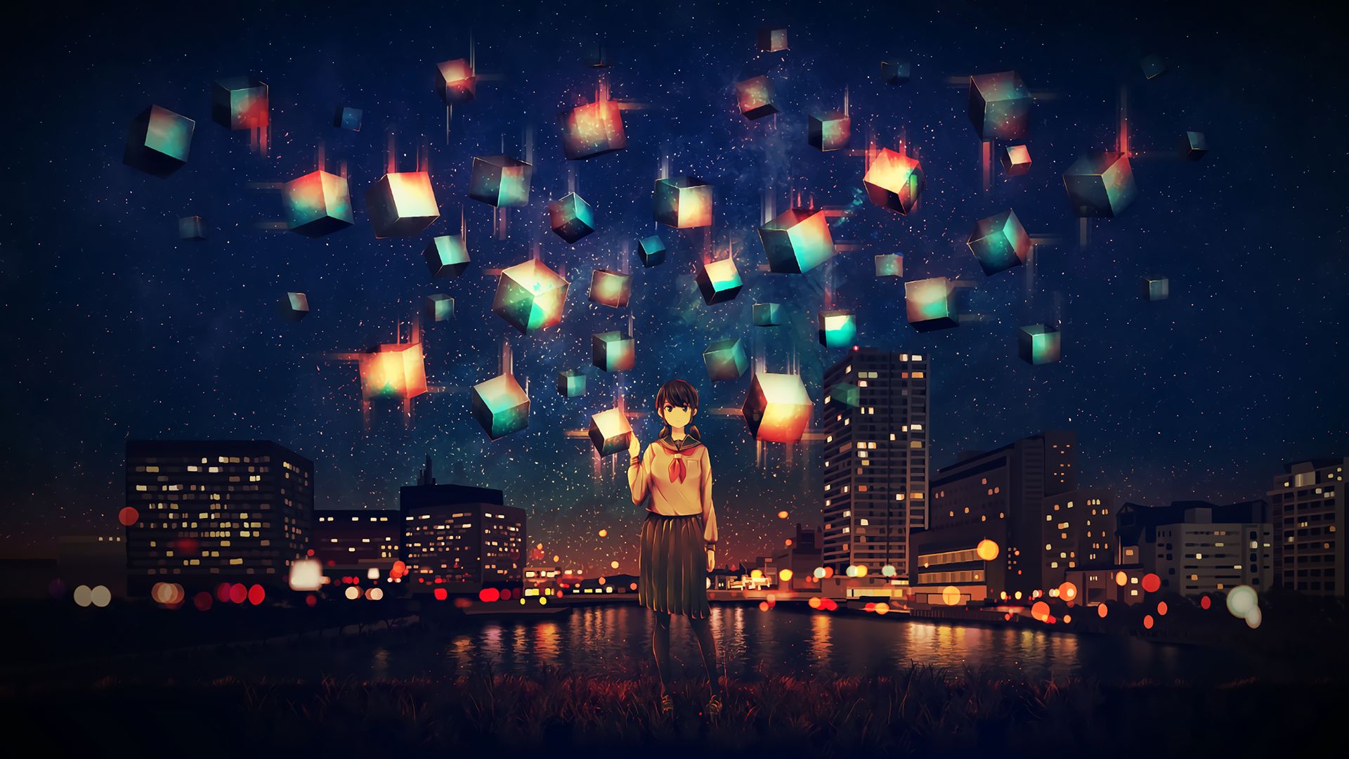 uniform, stars, building, HD Wallpaper