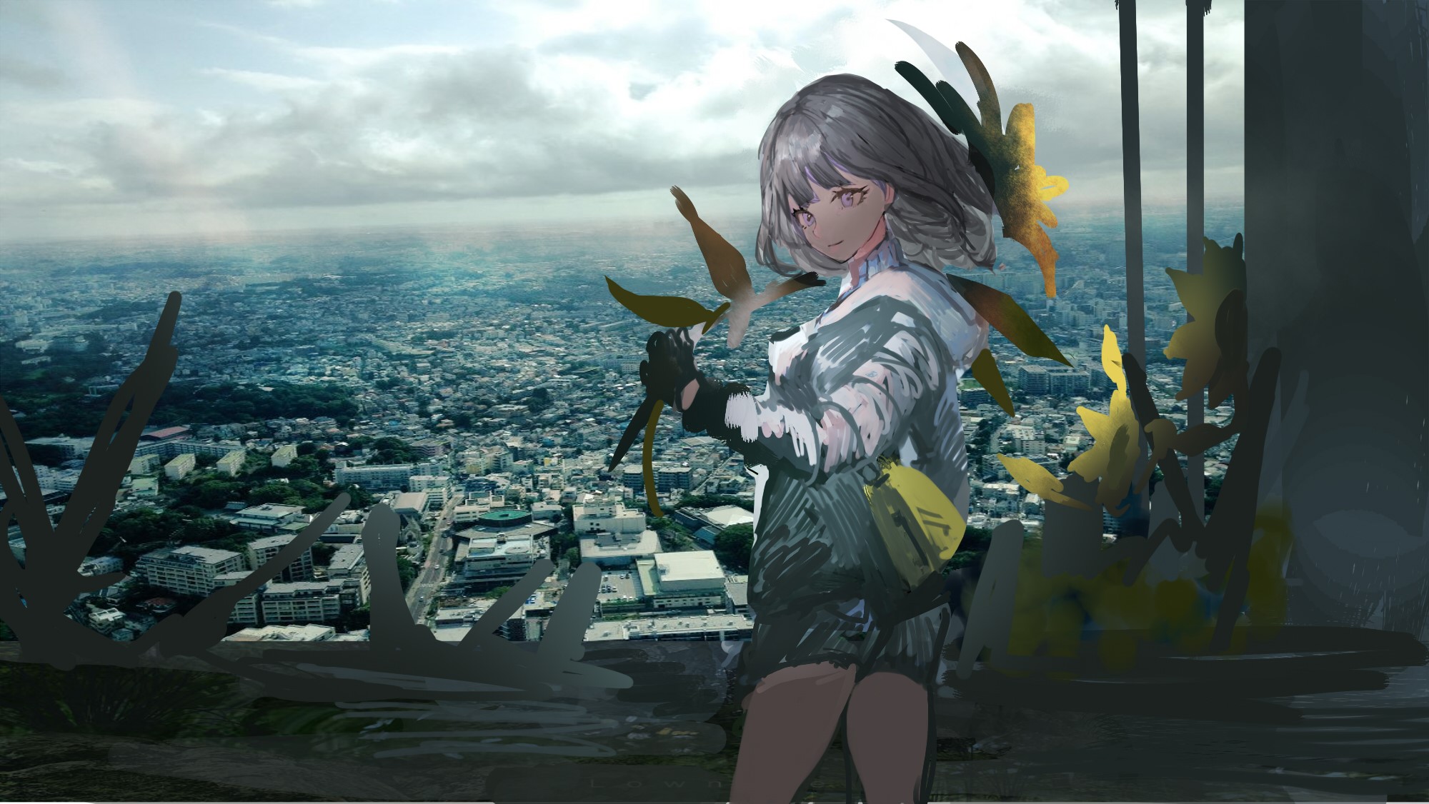 anime, anime girls, digital art, artwork, portrait, 2D, HD Wallpaper