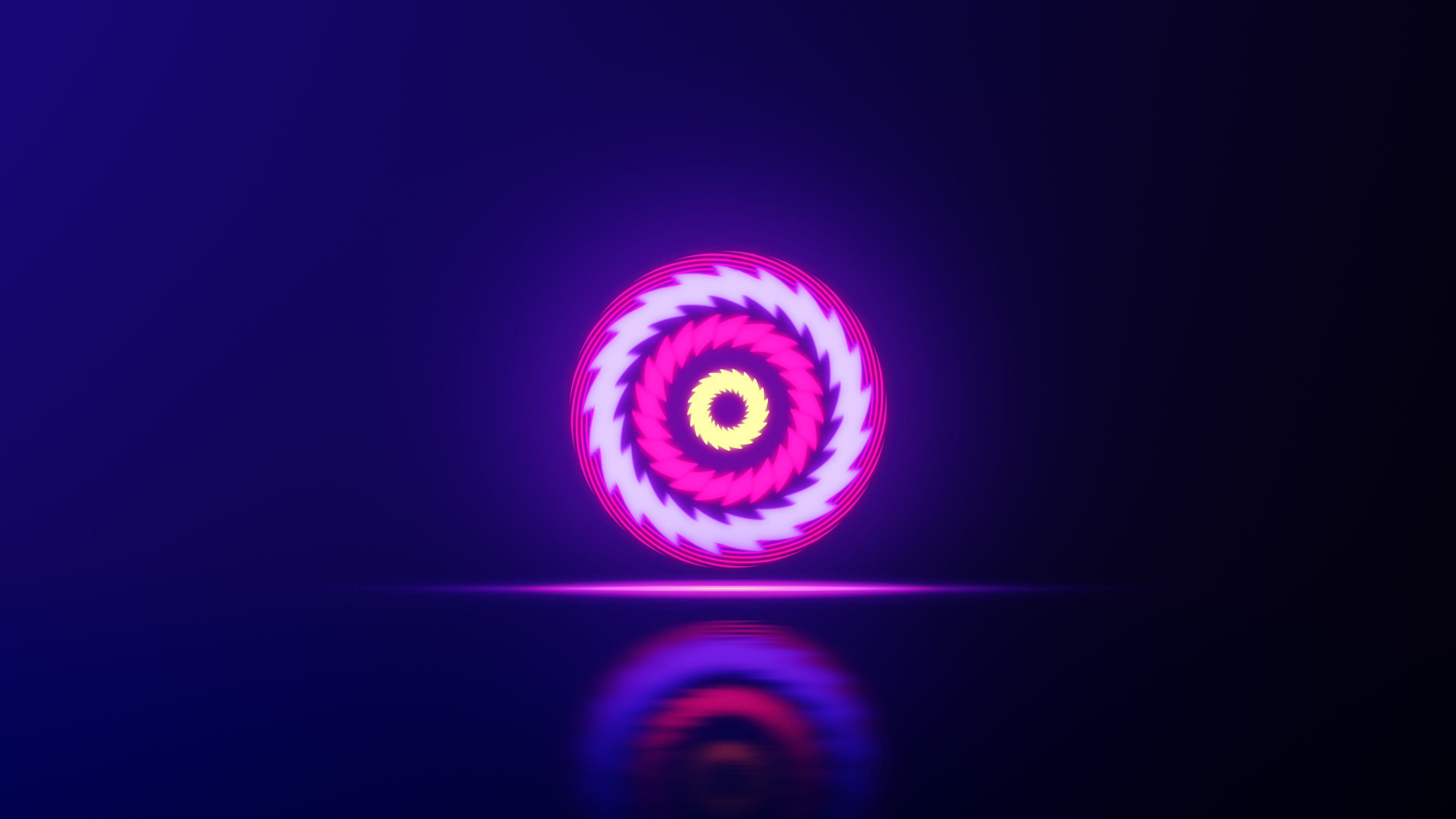 neon, sphere, Plexus, colorful, red, blue, purple, glowing, HD Wallpaper