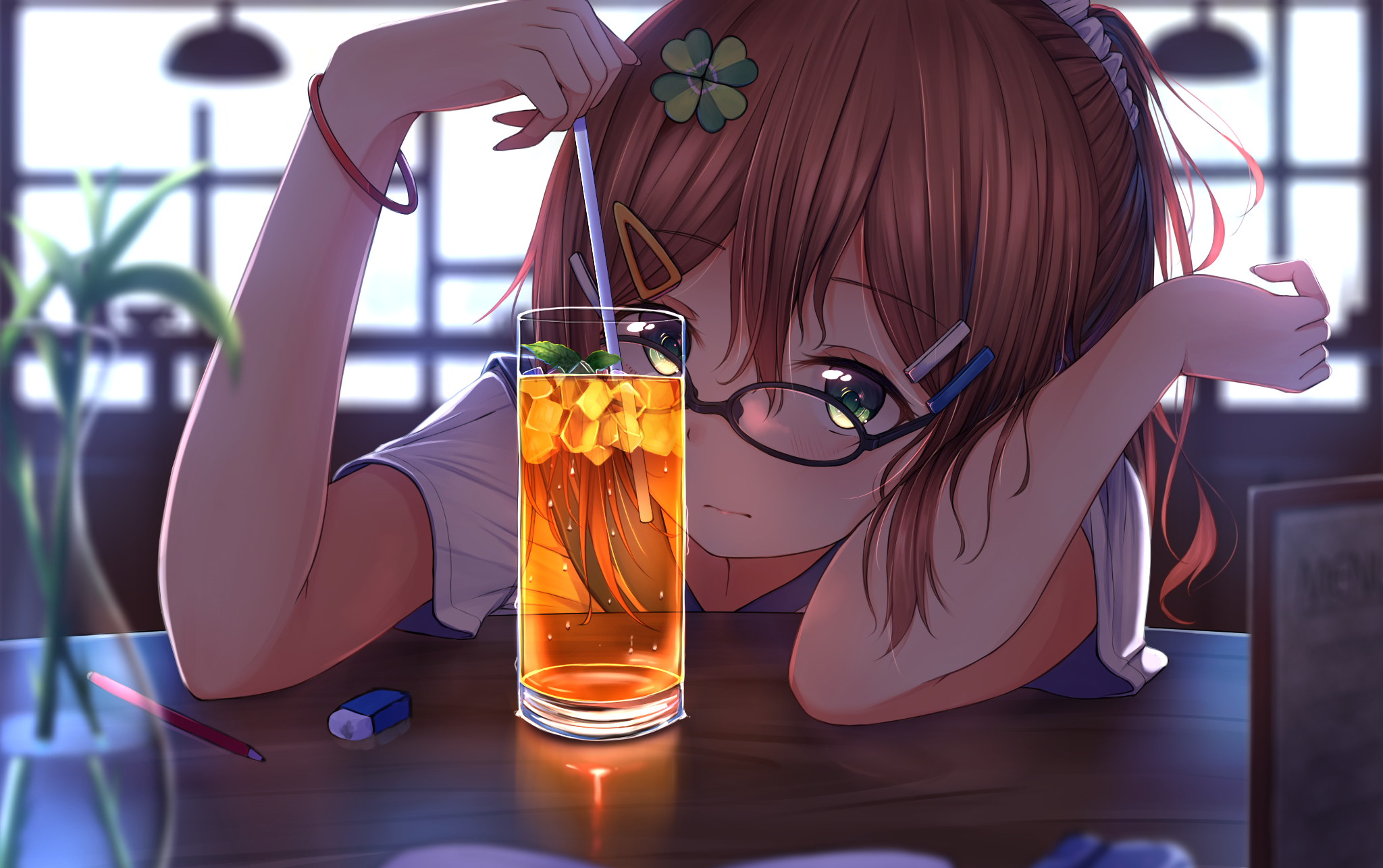 anime, anime girls, digital art, artwork, portrait, HD Wallpaper