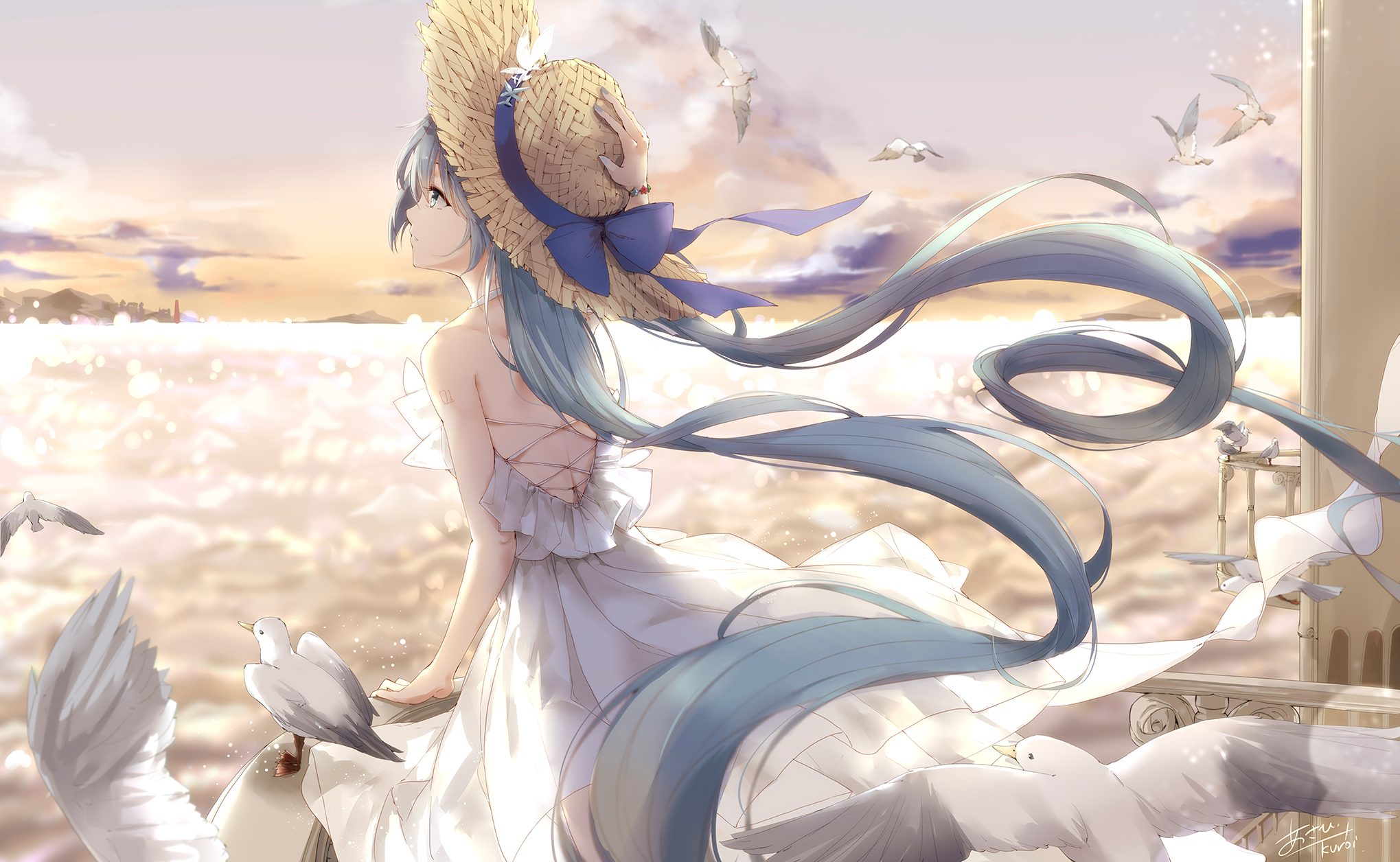 anime, anime girls, digital art, artwork, portrait, 2D, HD Wallpaper